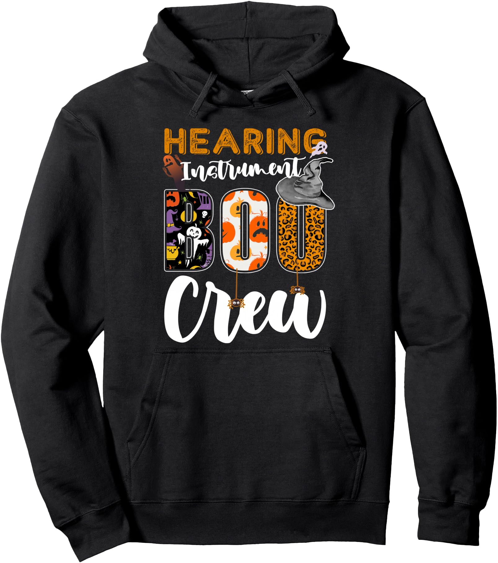 Hearing Instrument Boo Crew Halloween Match Specialist Pullover Hoodie