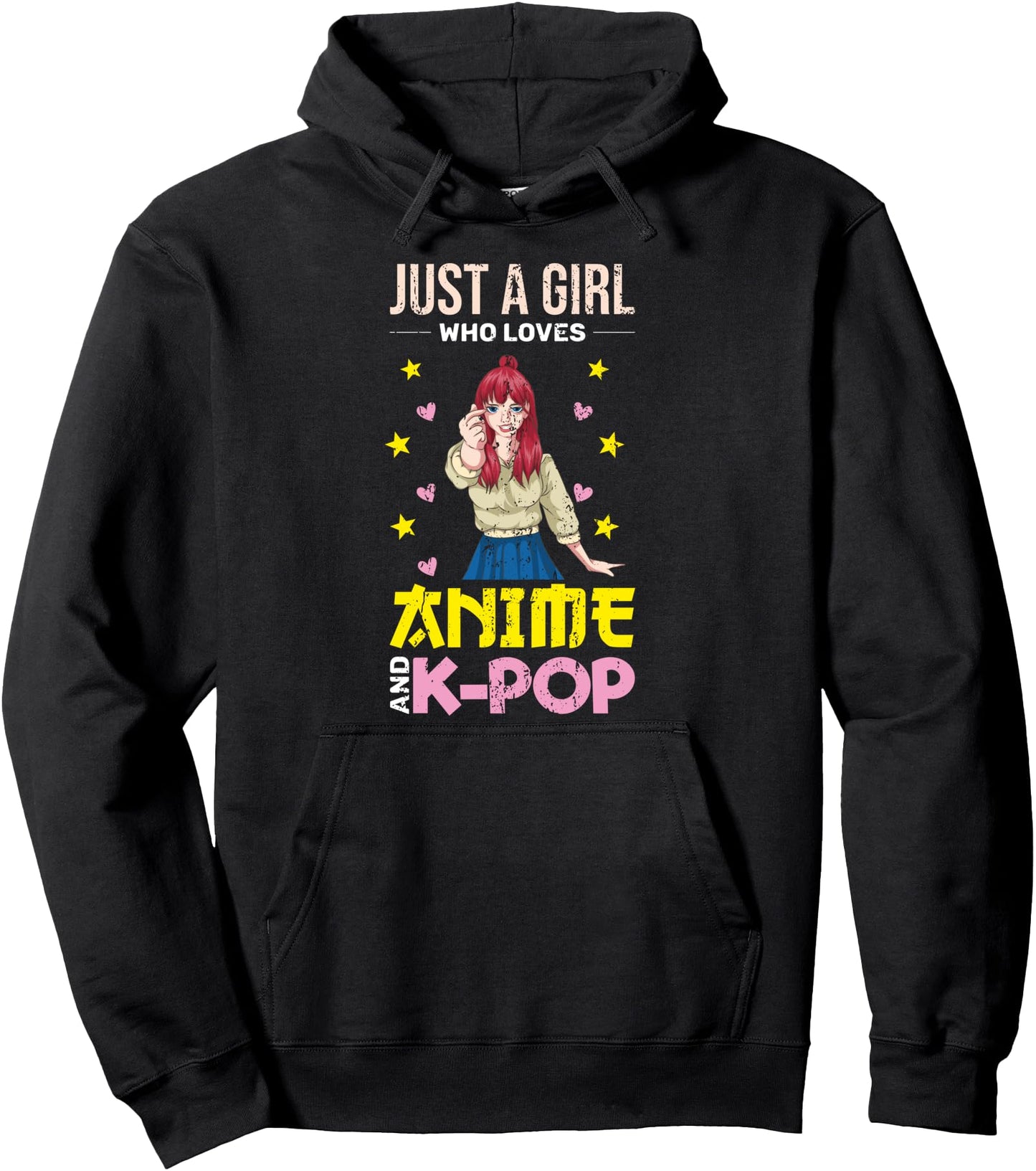 Korean Music Kpop Lover Otaku Girls Japanese Manga Anime Pullover Hoodie