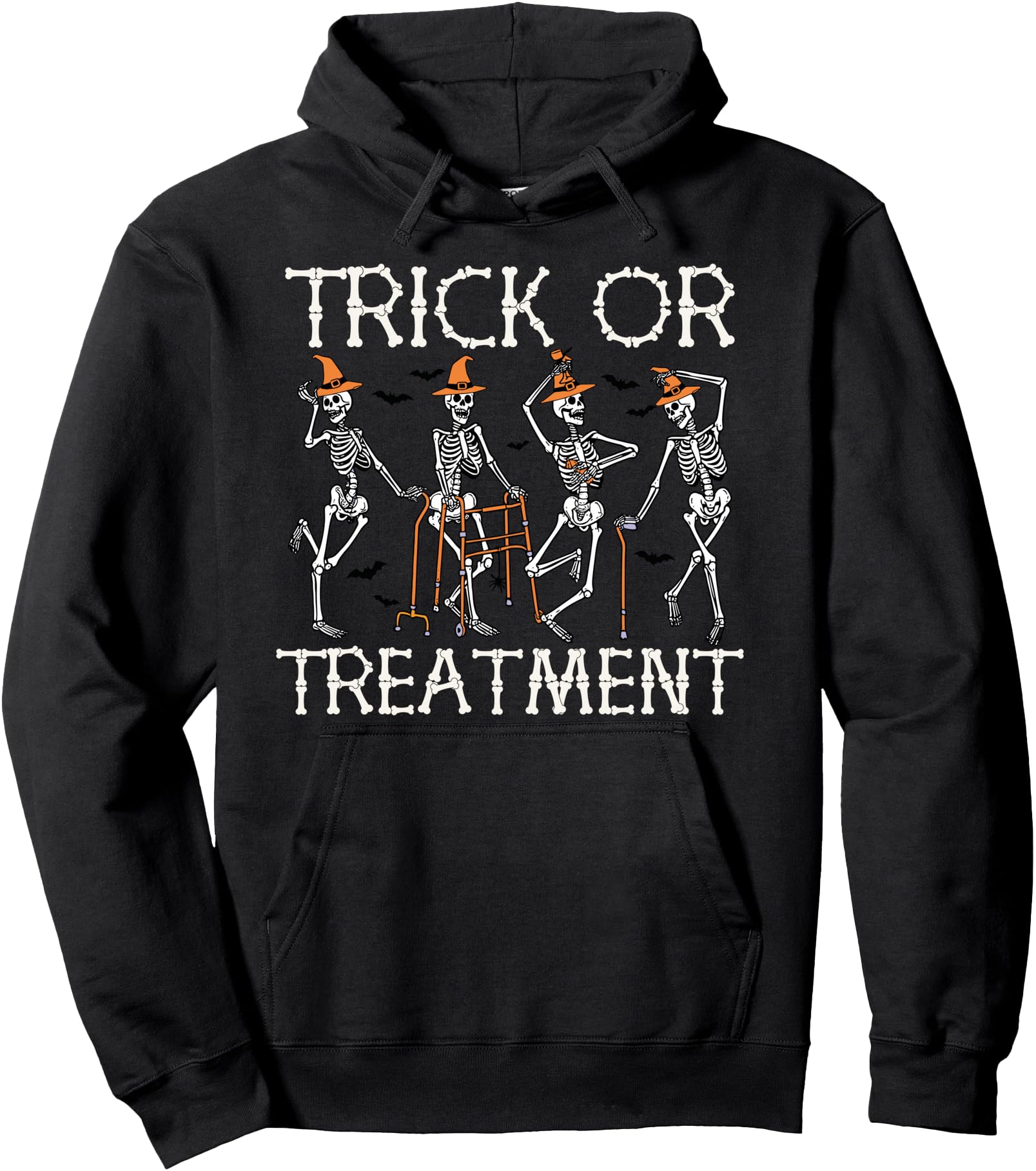 Trick Or Treatment PT Physical Therapy Therapist Halloween Pullover Hoodie
