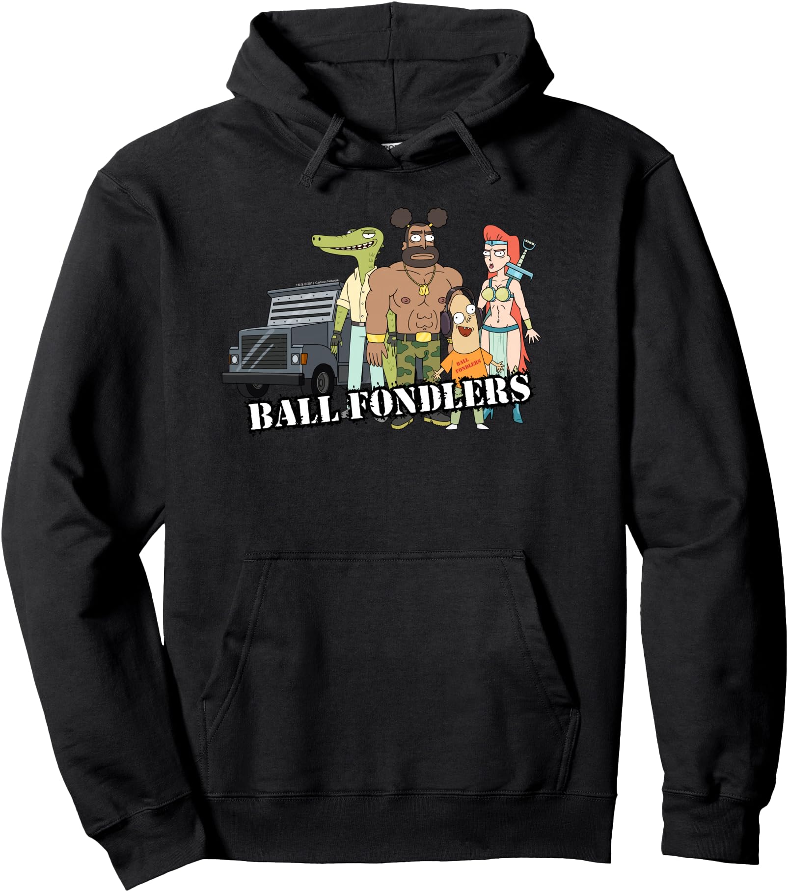 Rick and Morty Ball Fondlers Pullover Hoodie