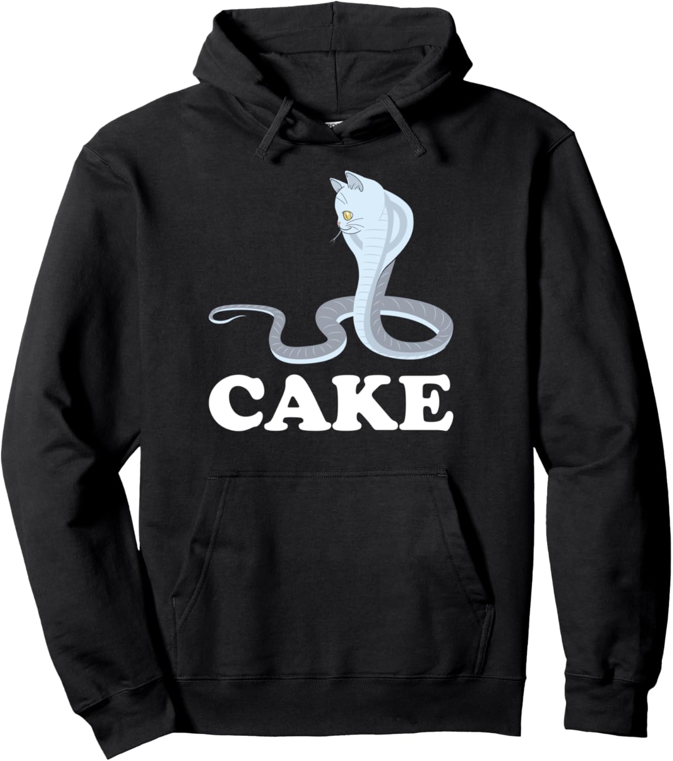 Cake Funny Cat Snake Mom Dad Lover Anime Kawaii Aesthetic Pullover Hoodie