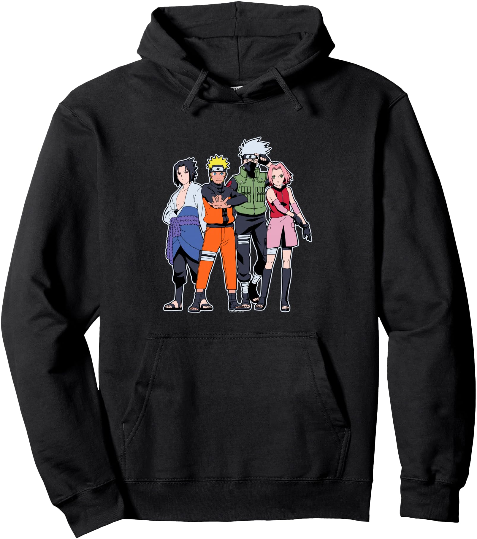 Naruto Shippuden Team 7 Group Anime Pullover Hoodie