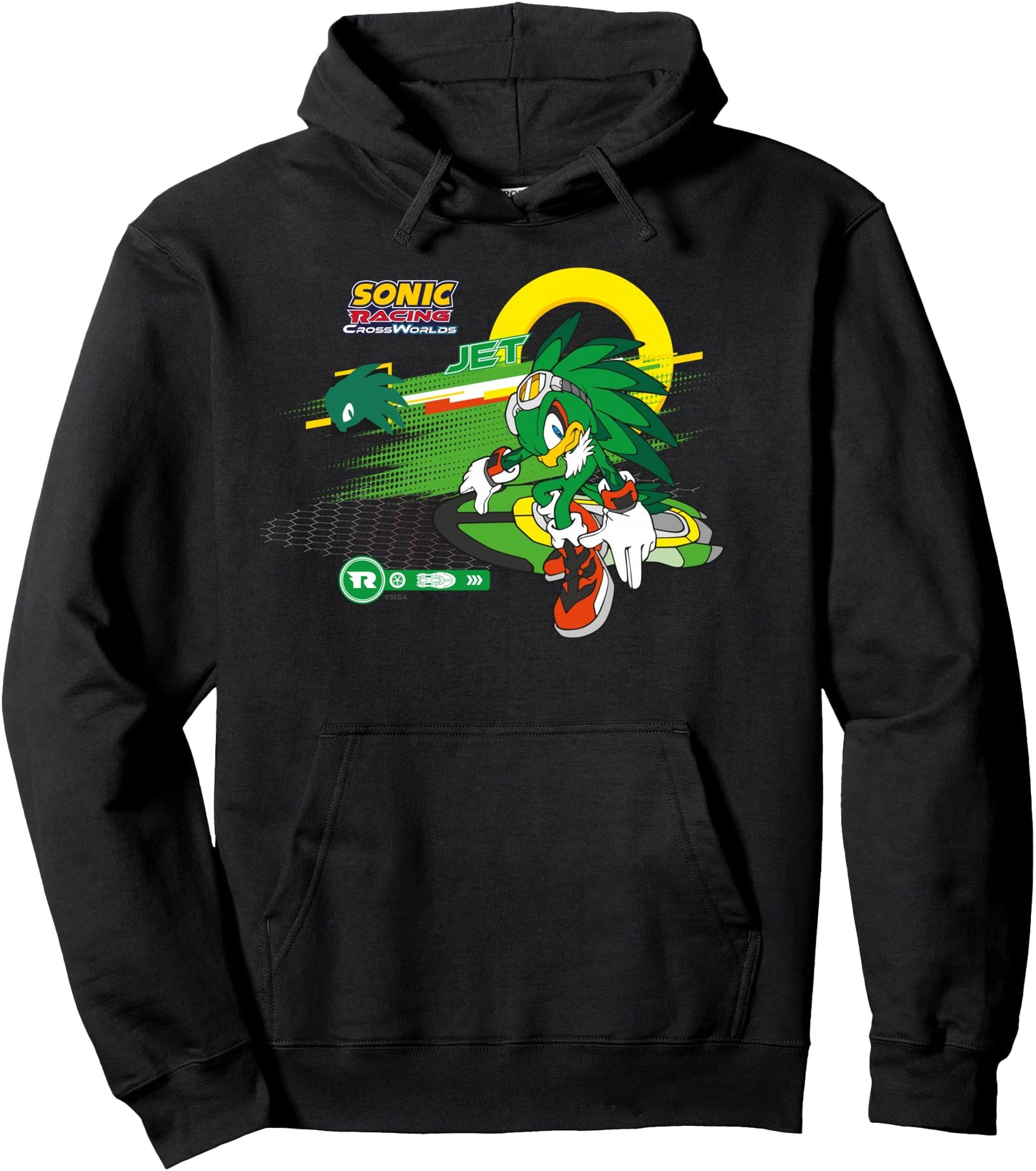 Sonic Racing CrossWorlds - Ready to Roll Jet Pullover Hoodie