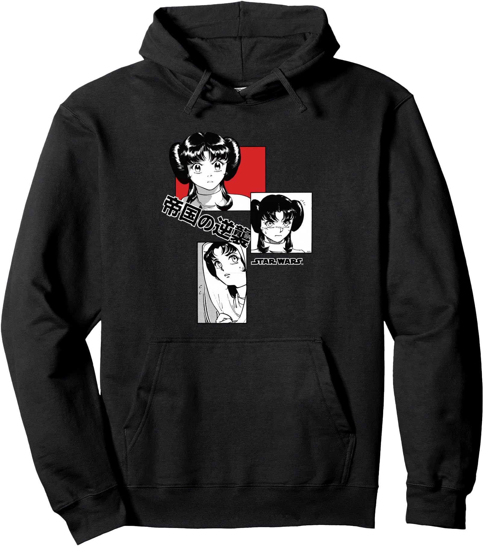Star Wars Princess Leia Japanese Anime Manga Comic Pullover Hoodie