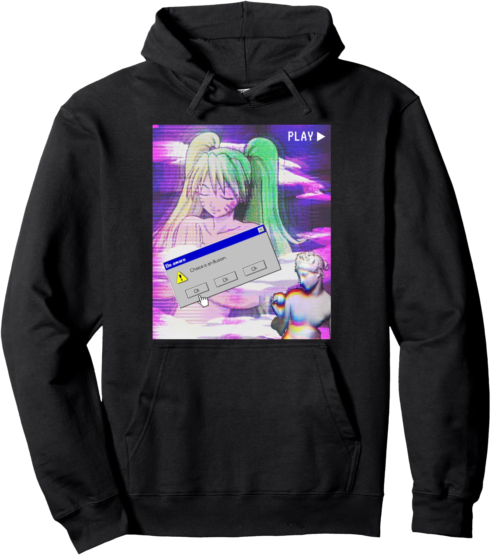 VAPORWAVE AESTHETIC JAPANESE STYLE ANIME Hoodie