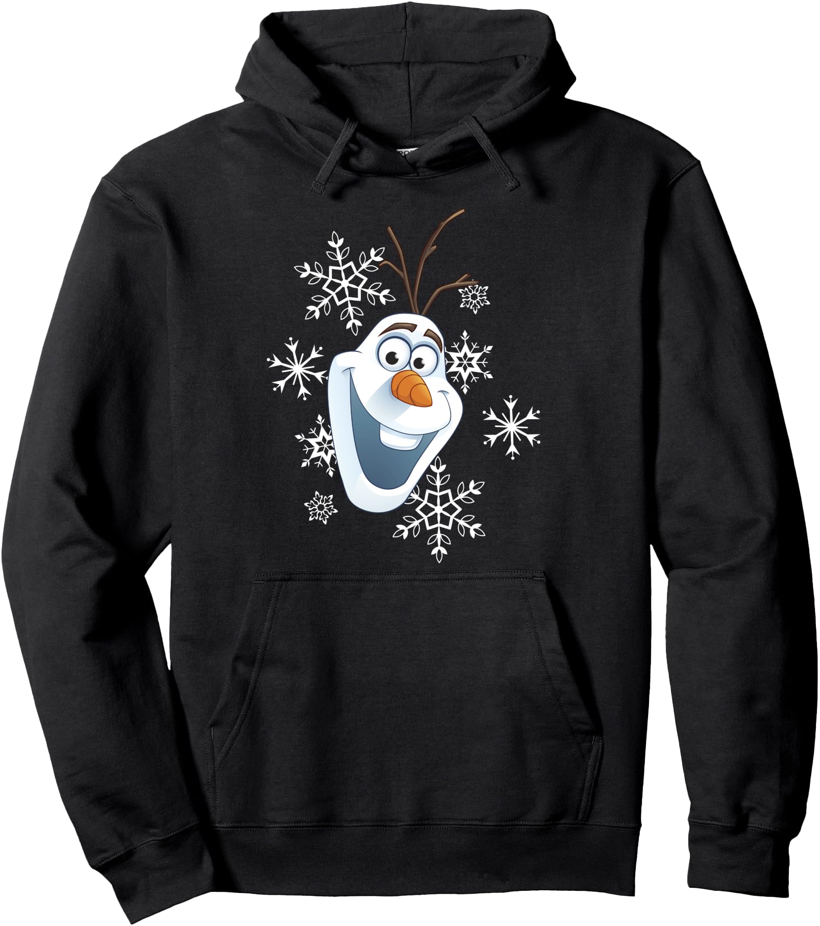 Disney Frozen Olaf Smile Snowflake Christmas Hoodie Pullover Hoodie