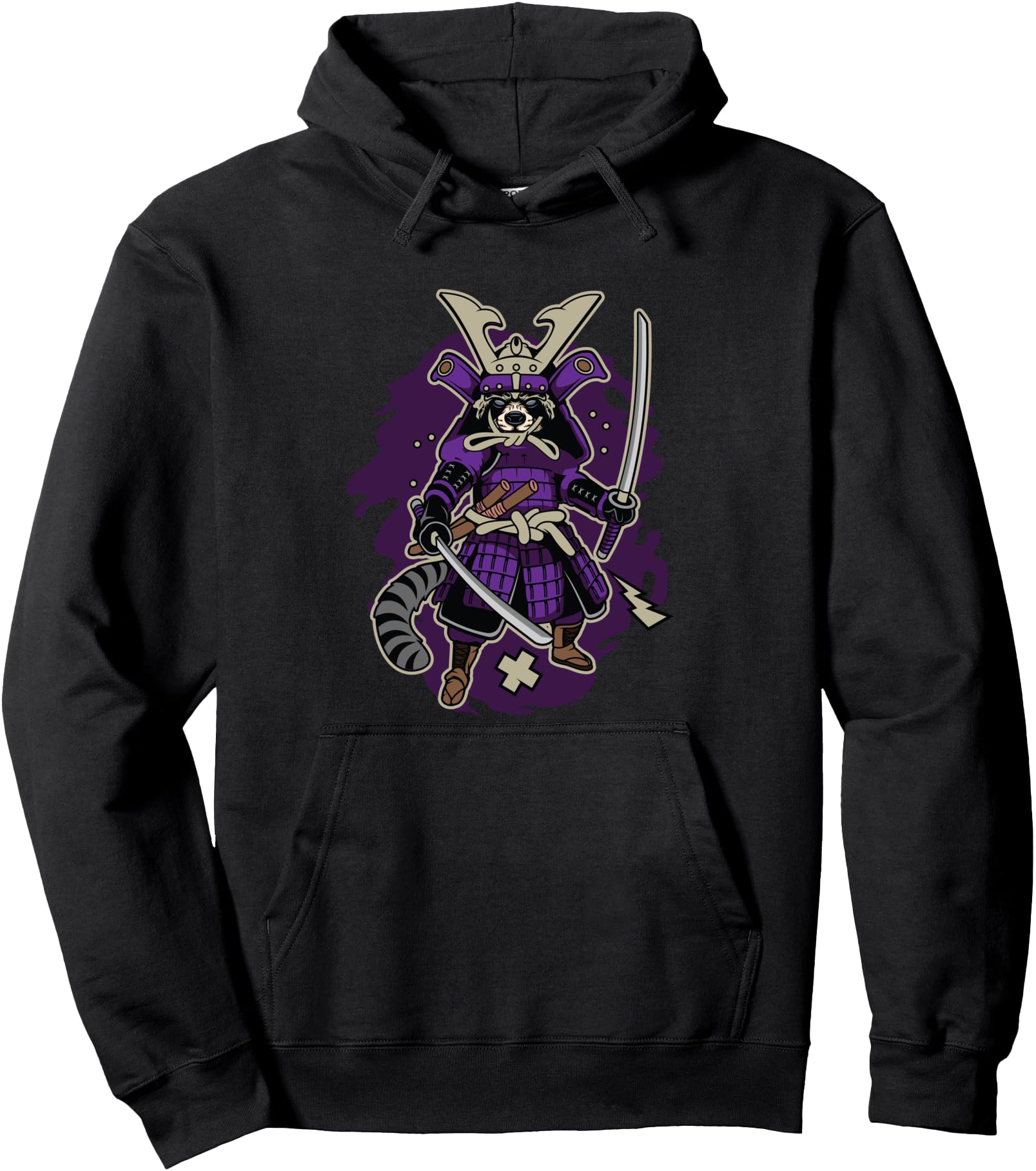 Samurai Japanese Warrior Pullover Hoodie