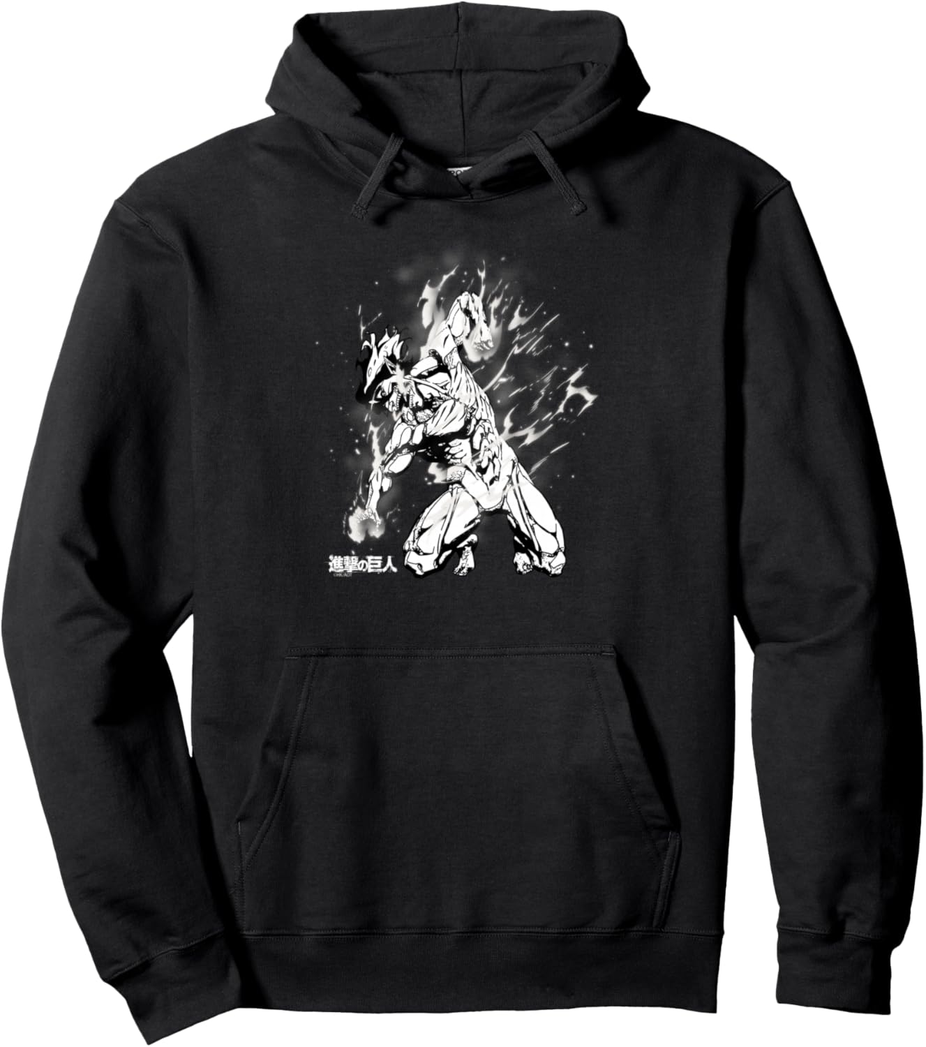 Attack on Titan Season 2 Titan Smoke AOT Anime Pullover Hoodie