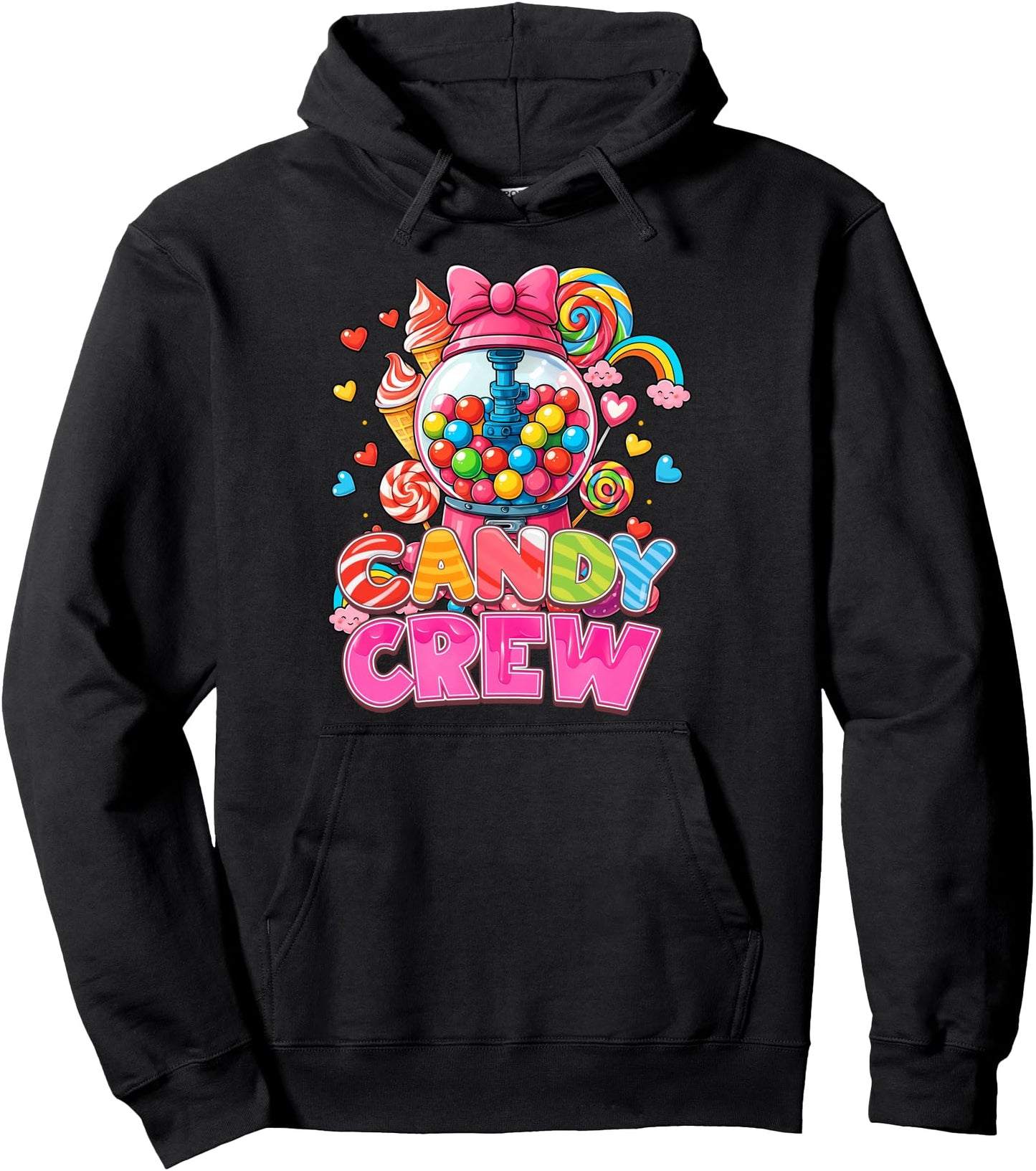Candy Crew Candy Costume Women Candy Land Sweetie Pullover Hoodie