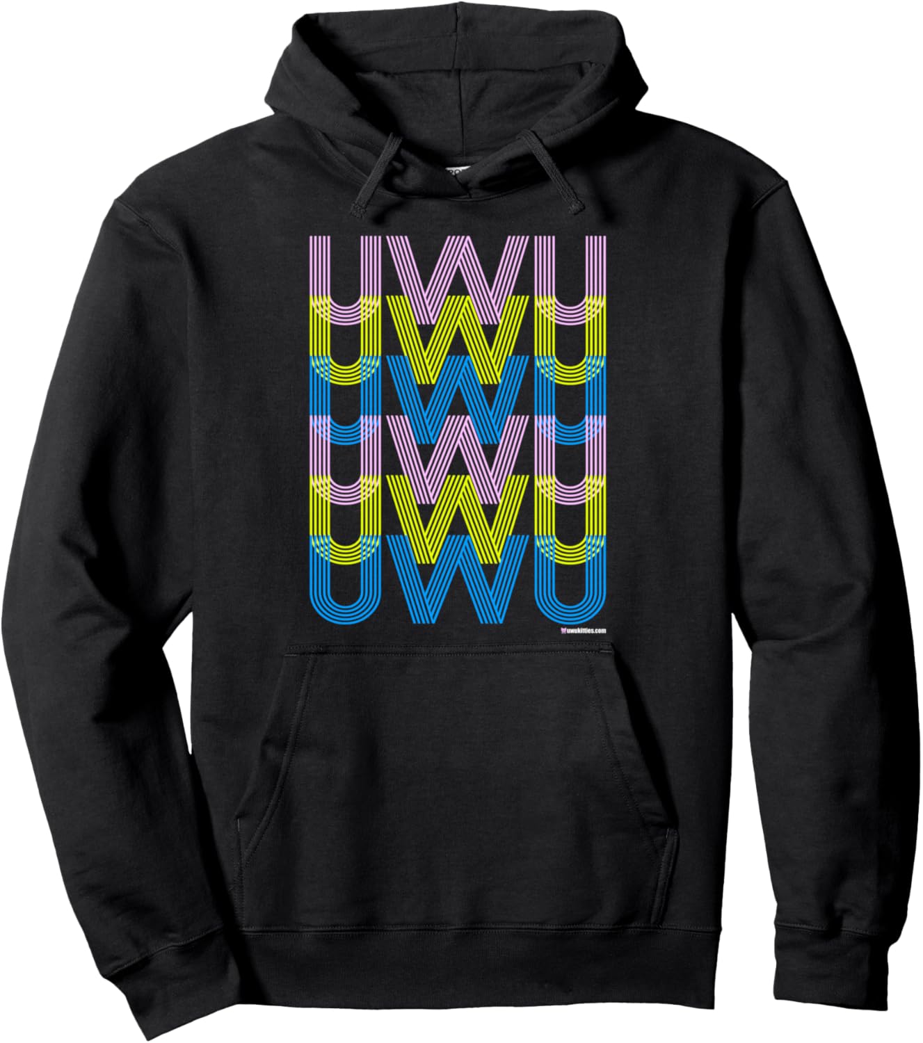 UwU Kitties: UWU Hoodie - Happy Anime Face