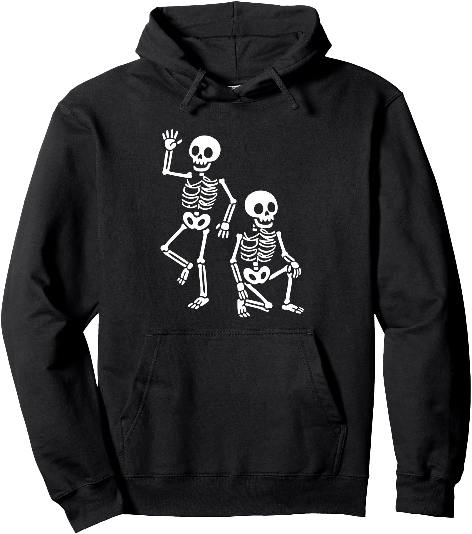 Funny Halloween Trump Skeleton Trump Pullover Hoodie