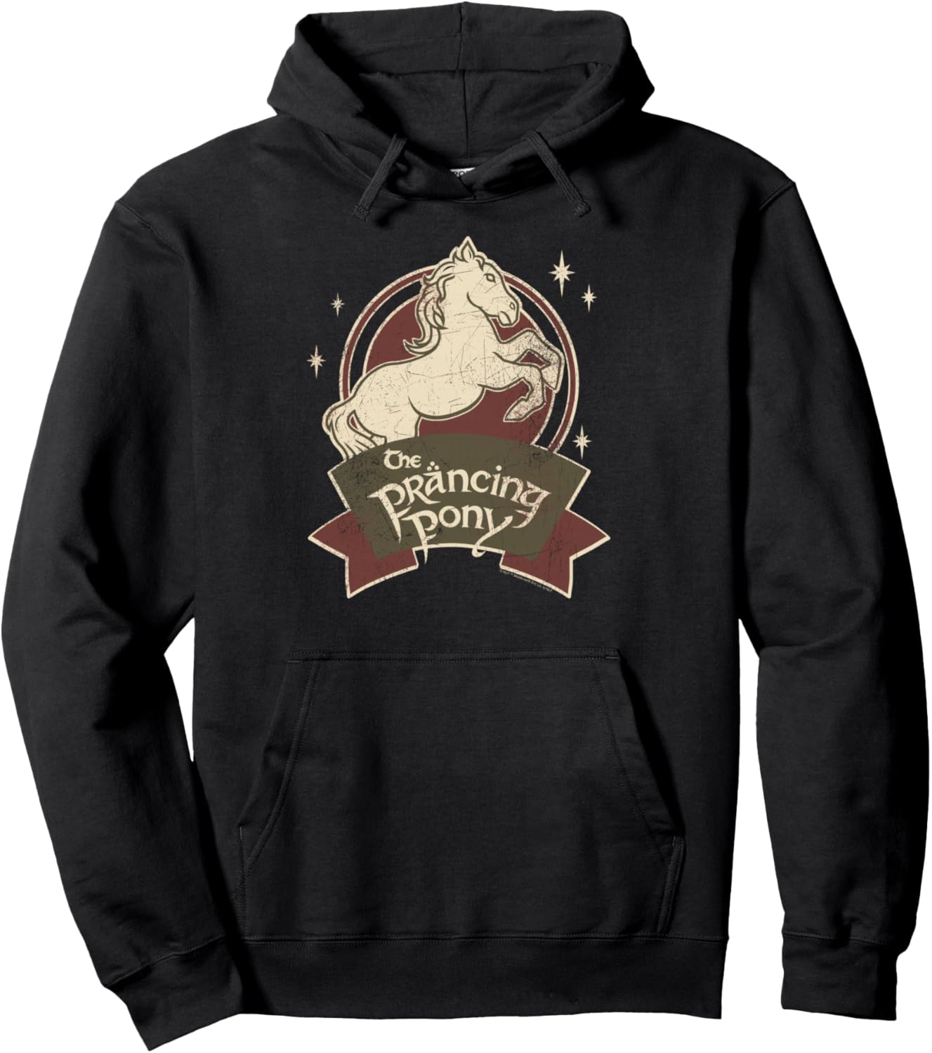 The Lord Of The Rings The Prancing Pony Bree Logo Pullover Hoodie