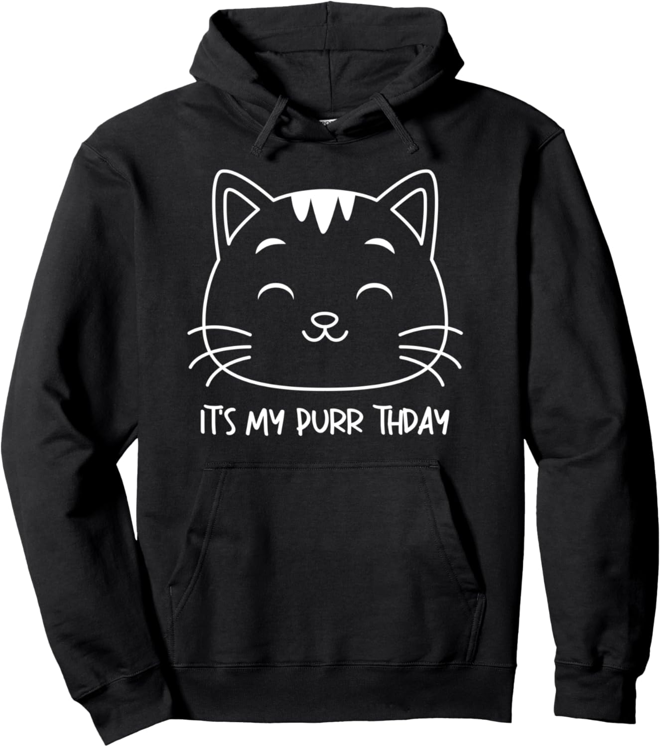 Cat Birthday Breeder Owner Bday Theme Party Pet Lover Pullover Hoodie