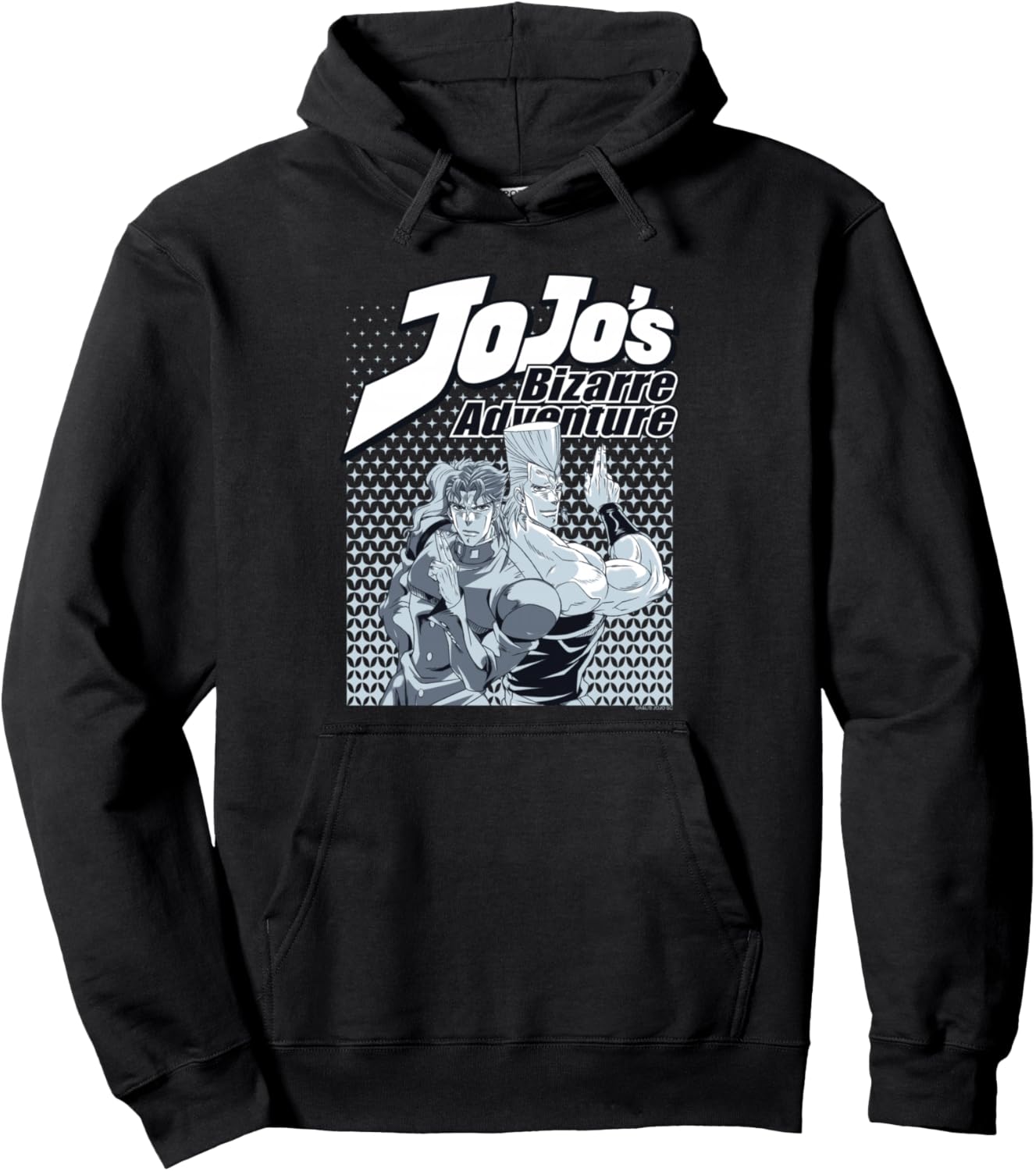 JoJo's Bizarre Adventure Part 3 Kakyoin & Polnareff Anime Pullover Hoodie