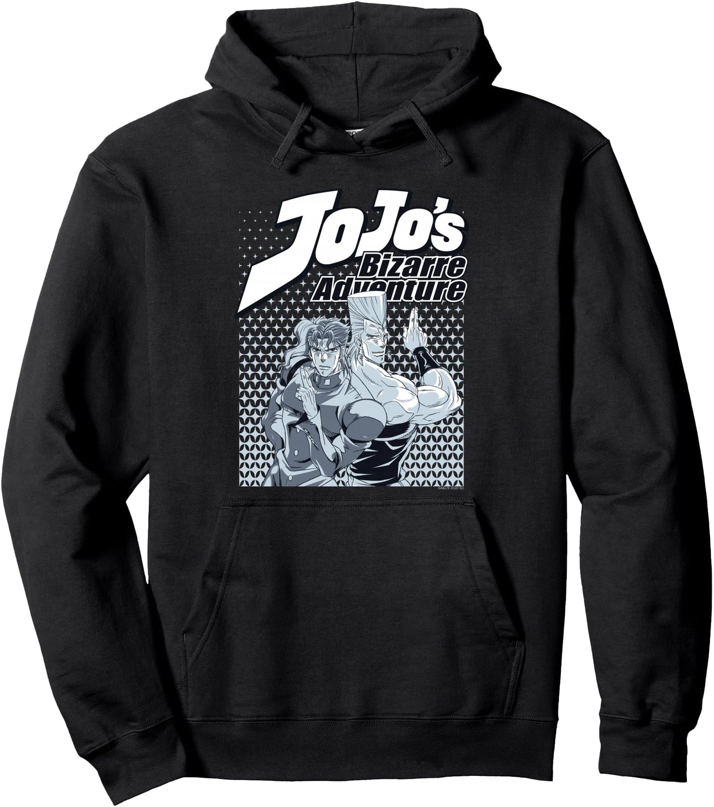 JoJo's Bizarre Adventure Part 3 Kakyoin & Polnareff Anime Pullover Hoodie