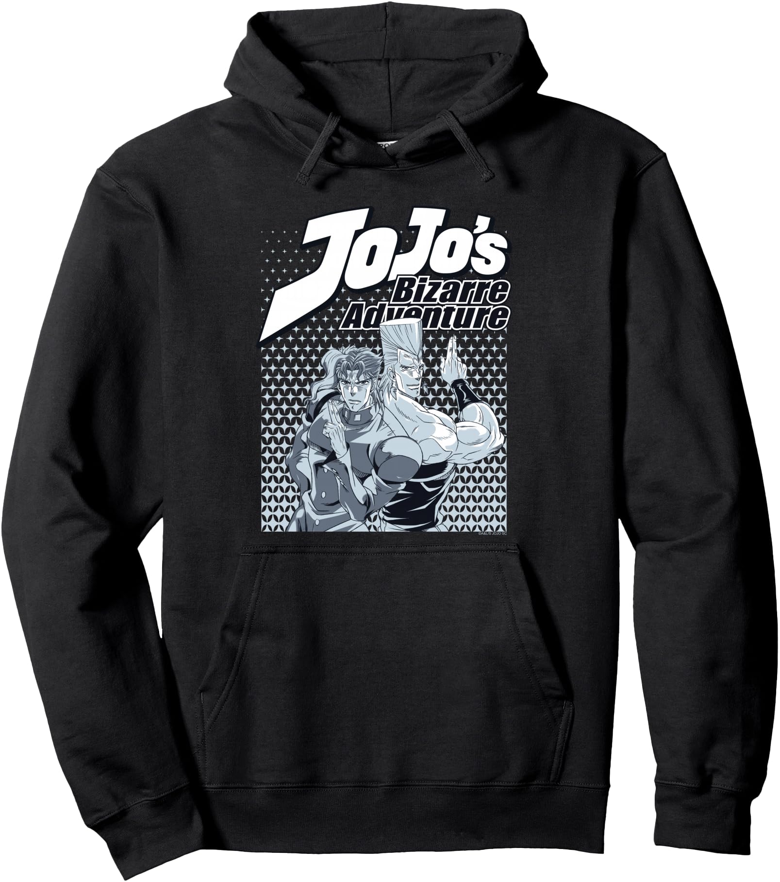 JoJo's Bizarre Adventure Part 3 Kakyoin & Polnareff Anime Pullover Hoodie