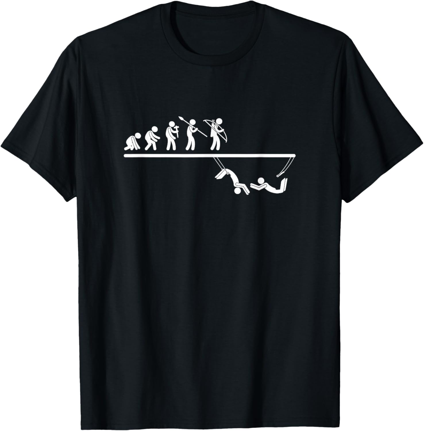 Trapeze Artist Evolution Men Women Circus Funny Trapeze
