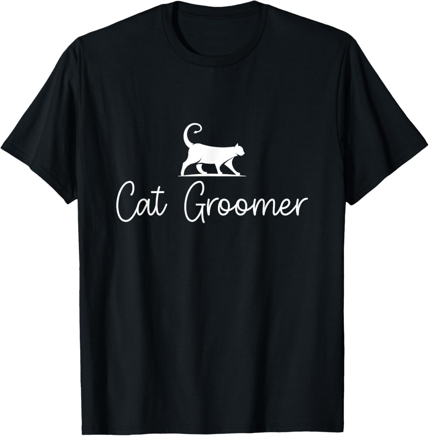 Cat Groomer Cats Pet Grooming Kitten Lover Owner Care Animal T-Shirt