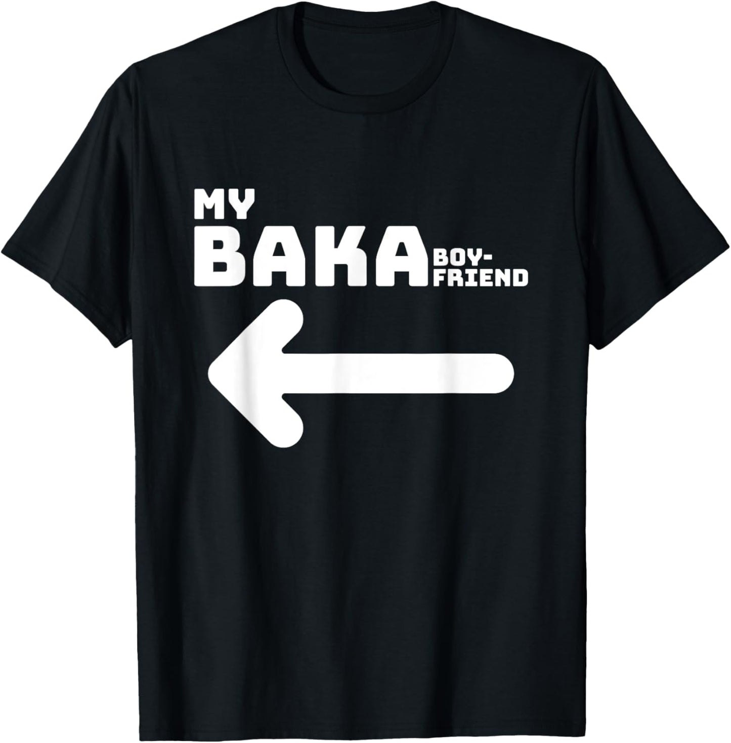 Funny Cute Anime Couple Matching Girlfriend Wear Gift