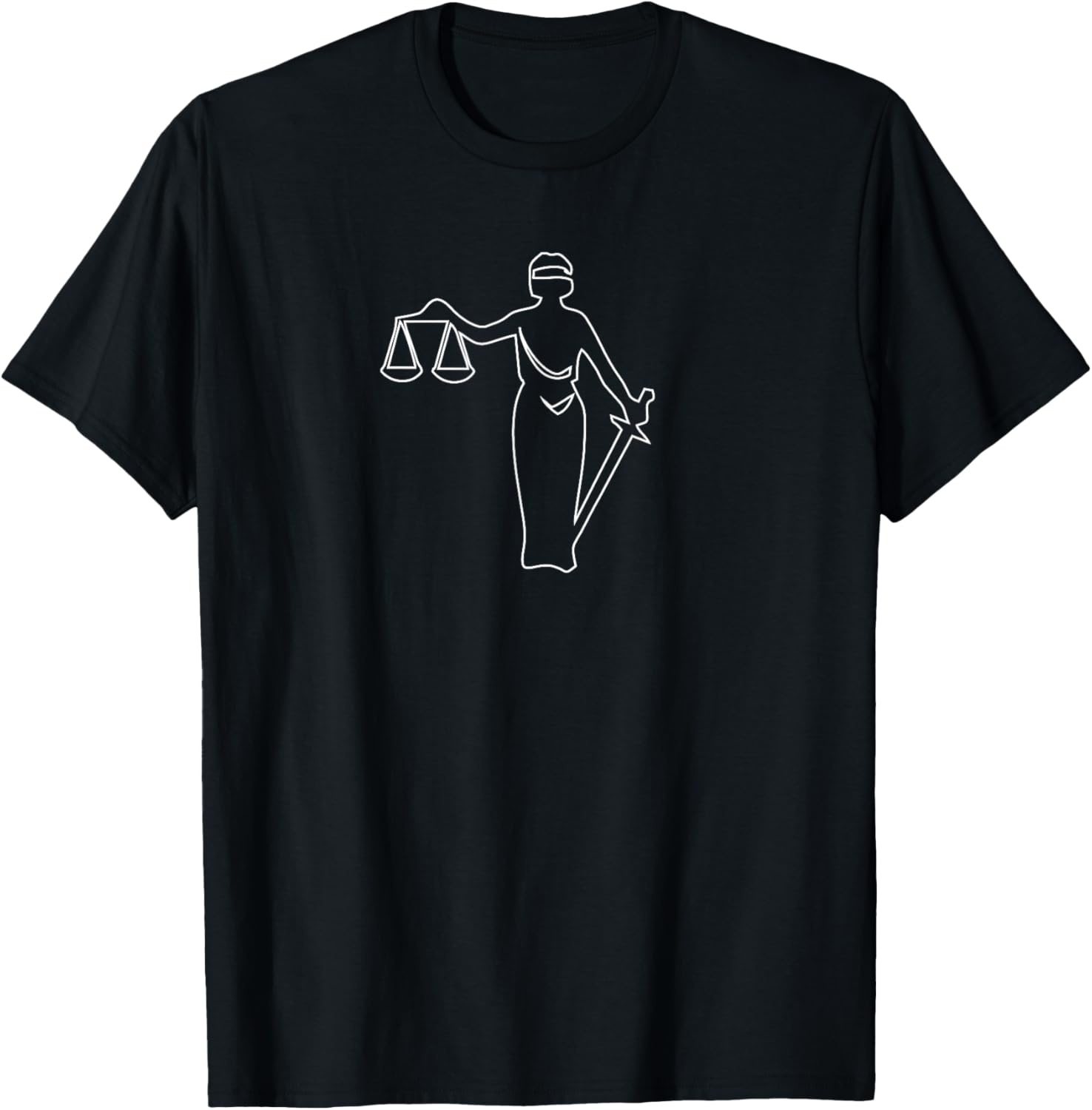 Scales of Justice Law T-shirt
