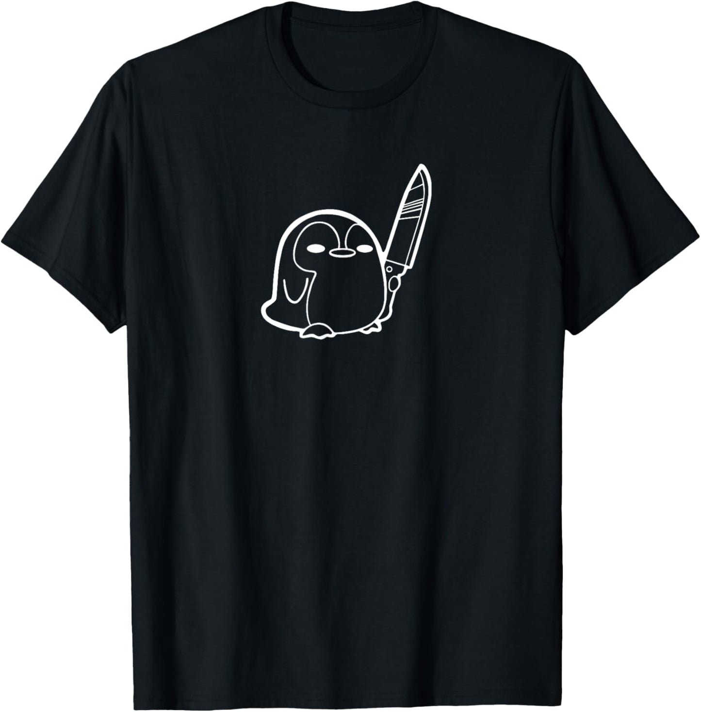 Evil Pudgy Plushies Cute Kawaii Chibi Penguin With Knife