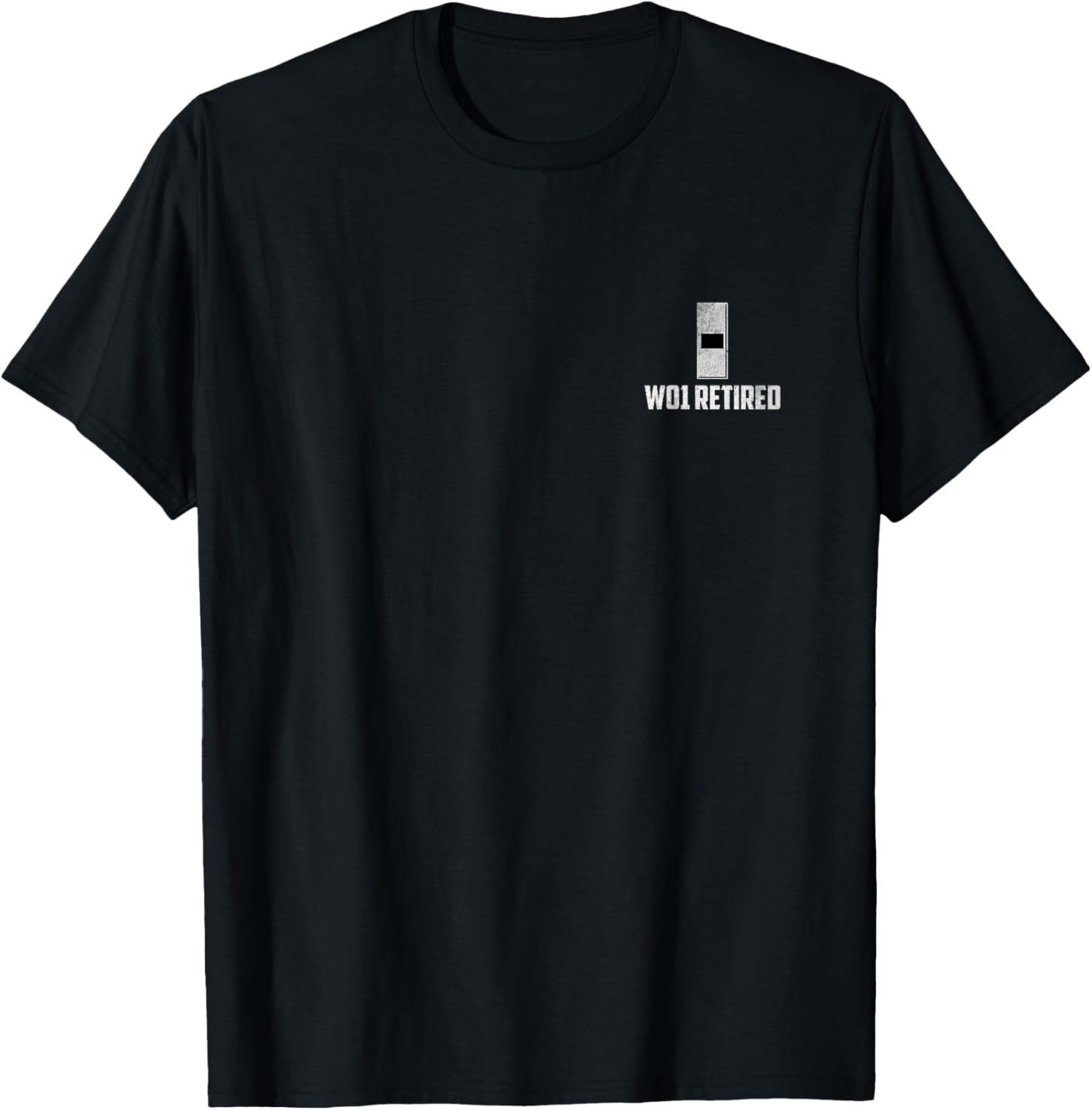 Retired W-1 Warrant Officer 1 Rank Logo Veteran Papa Xmas