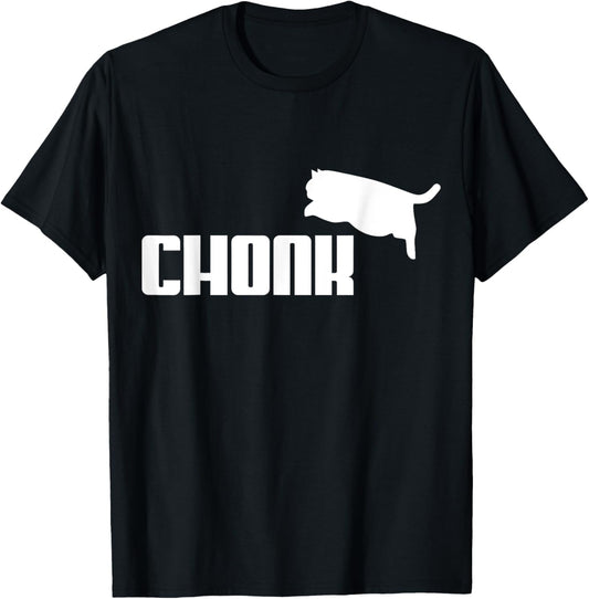 Chonk Cat Meme Funny T-Shirt