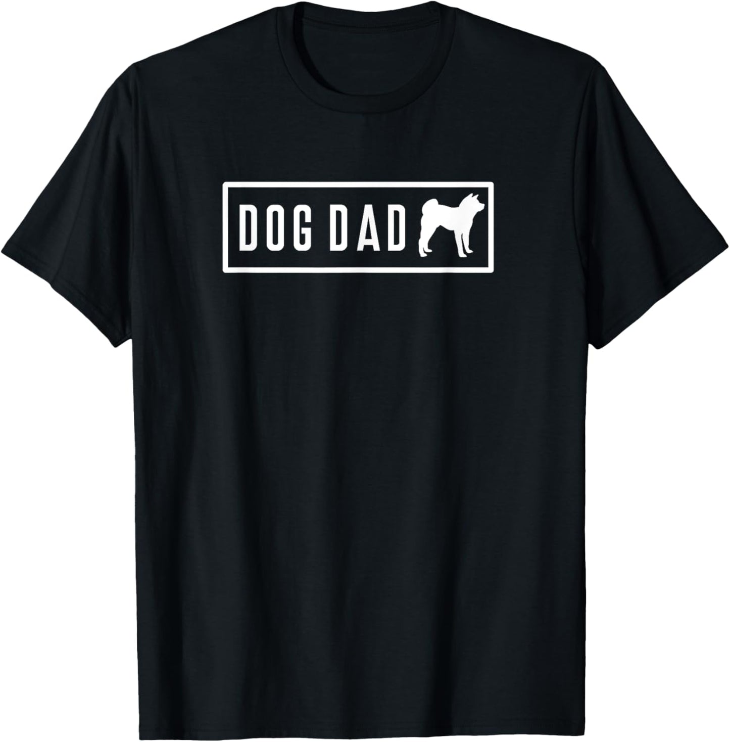 Akita Dog Dad - Fathers Day Men Women T-Shirt