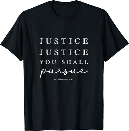 Justice Justice You Shall Pursue Scripture