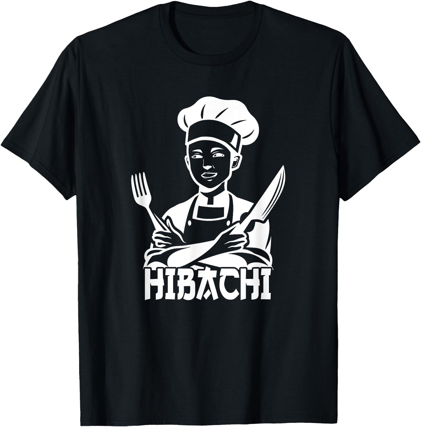 Hibachi Chef Knife Fork Culinary Art