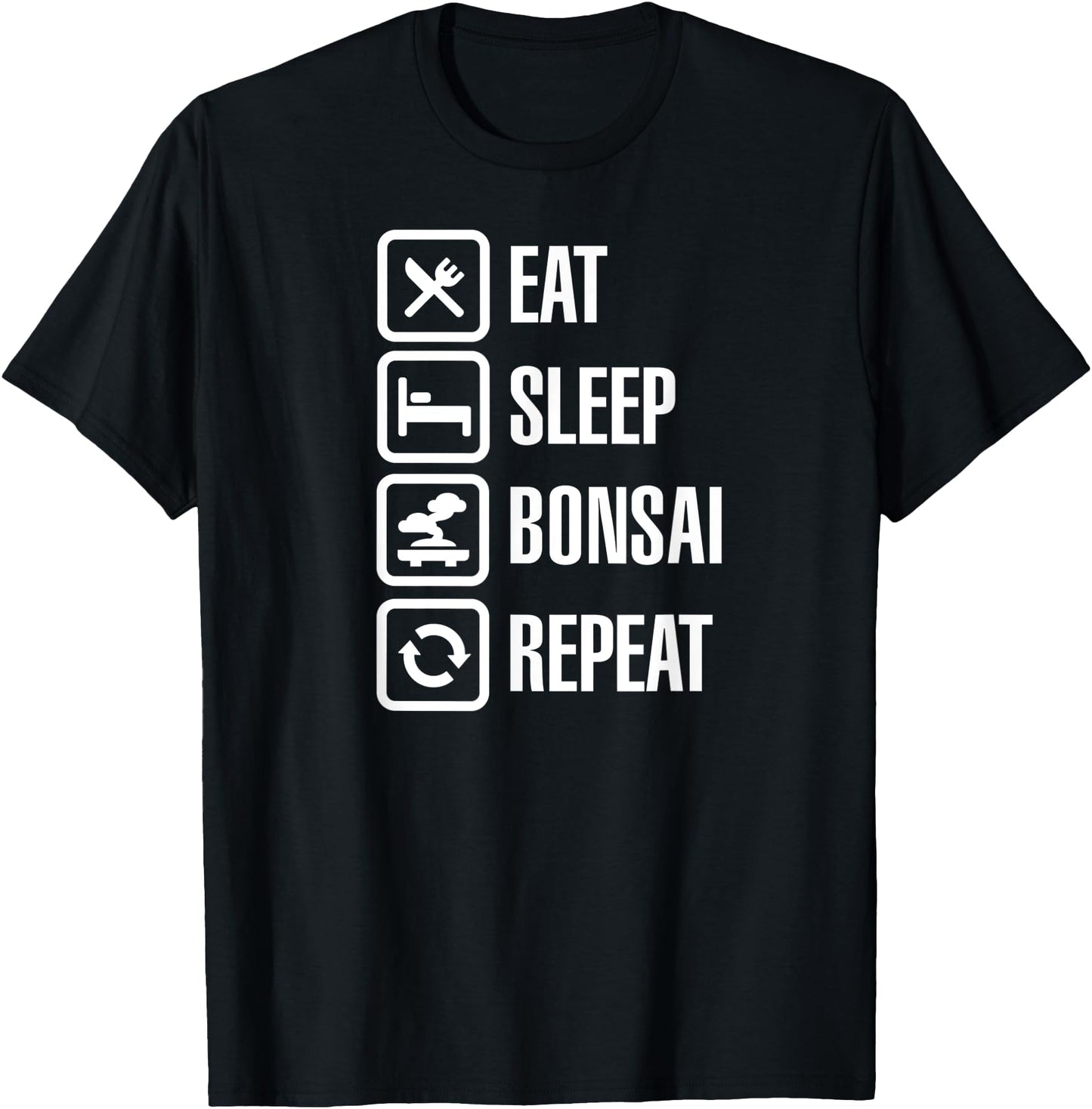 Eat Sleep Bonsai Repeat shirt Japanese shirt tree pruning