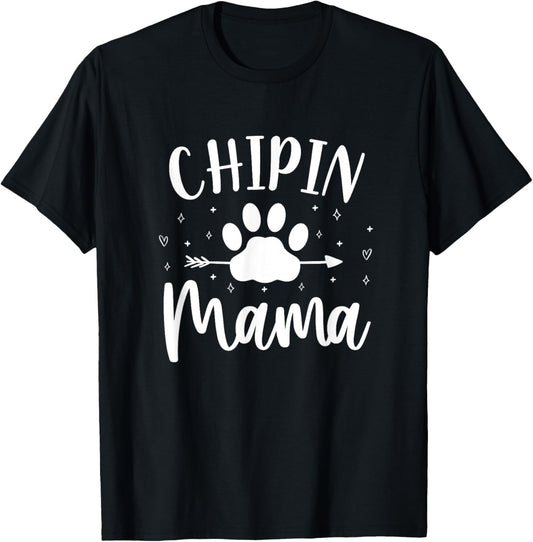 Chipin Mama Mom Funny Chihuahua Mix Humor T-Shirt