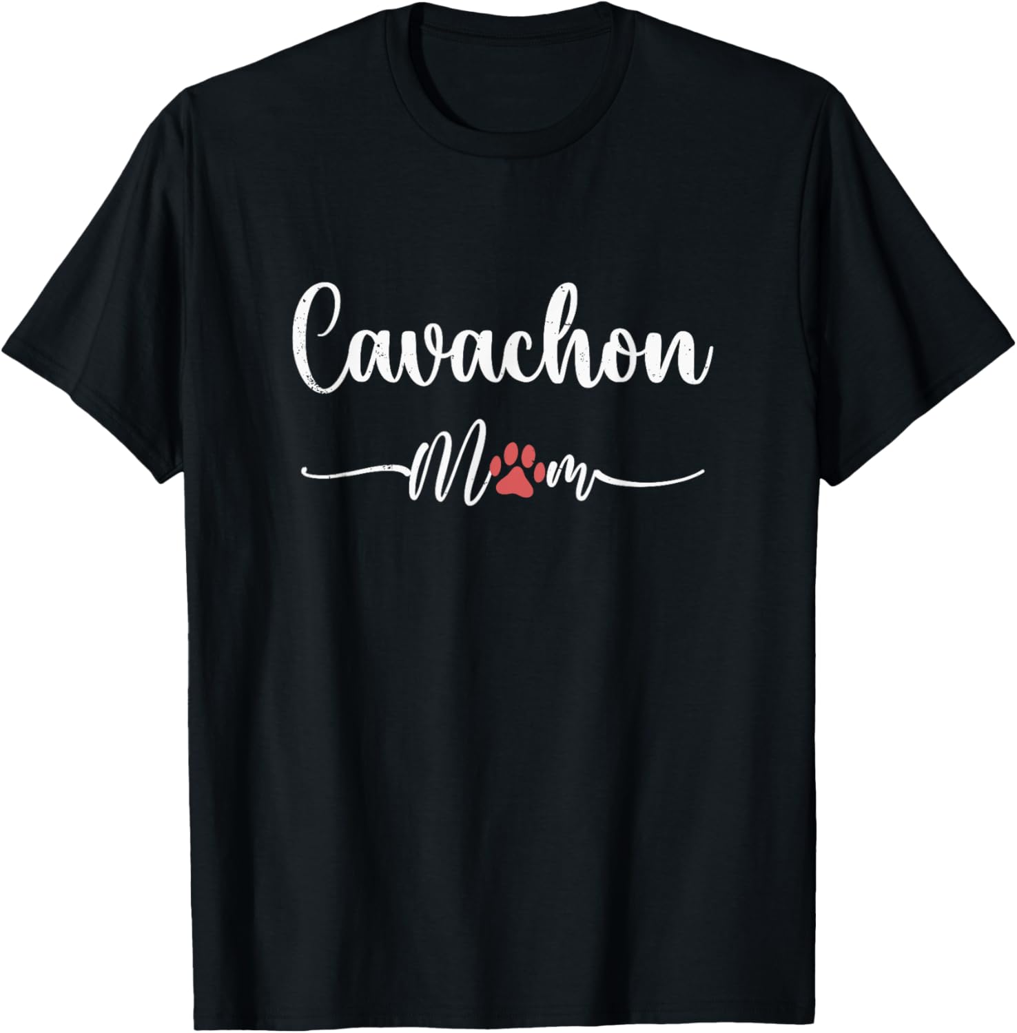 Cavachon Mom Womens Cavachon Dog Lovers Gift Cavachon Mom T-Shirt