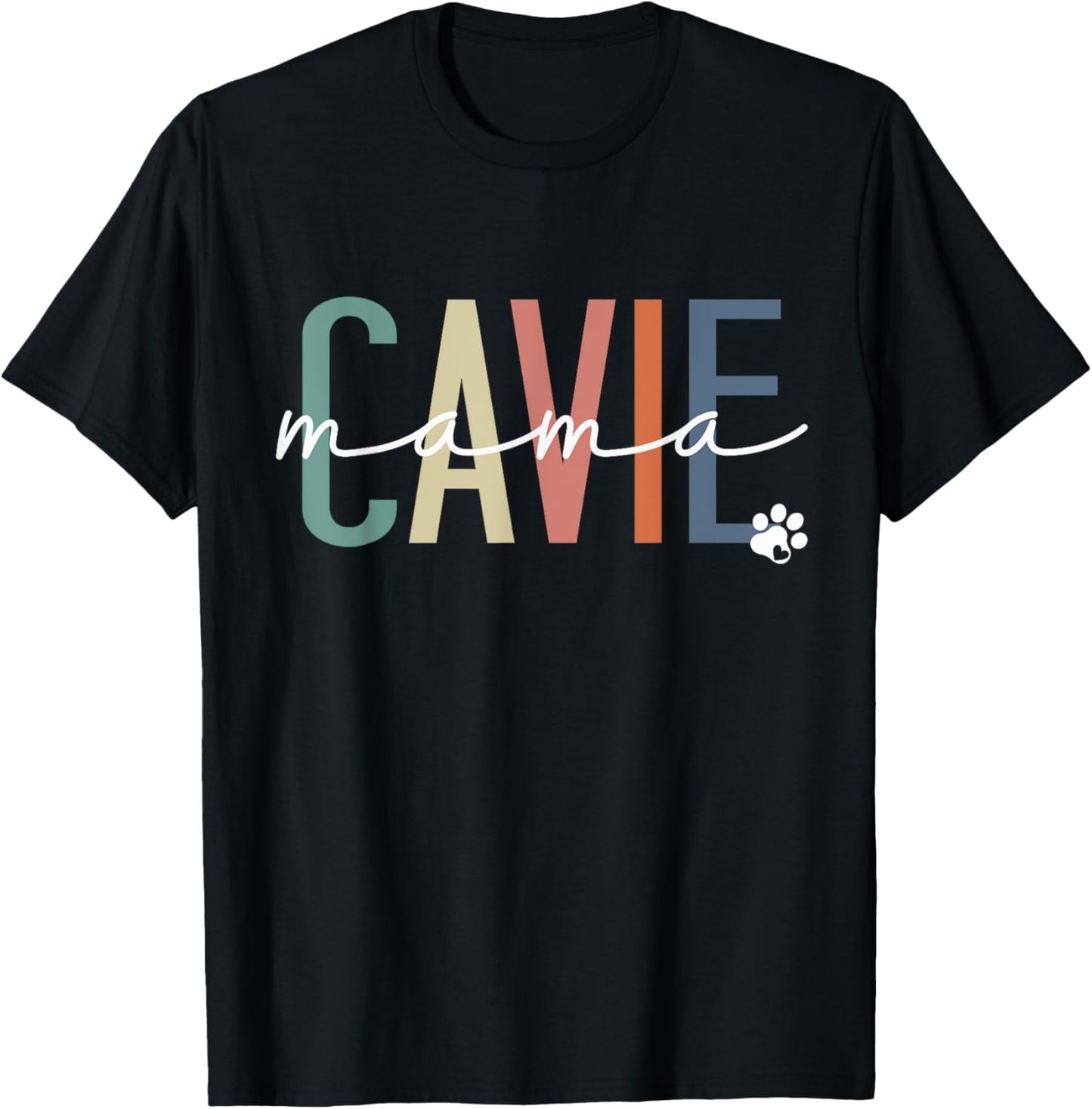 Cavie Mama Cavalier King Charles Spaniel Dog Mom Mothers Day Men Women Kids T-Shirt