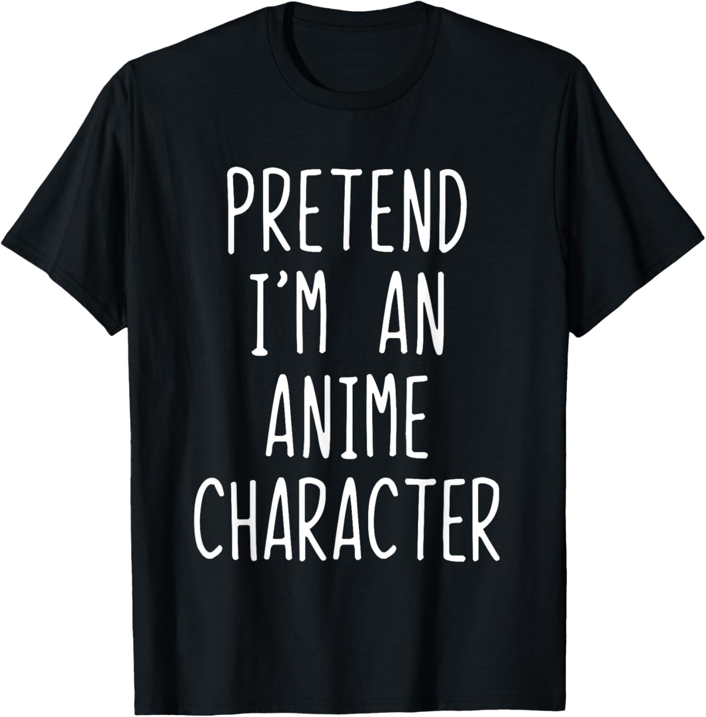 Pretend I'm An Anime Character Costume Halloween Lazy Kids