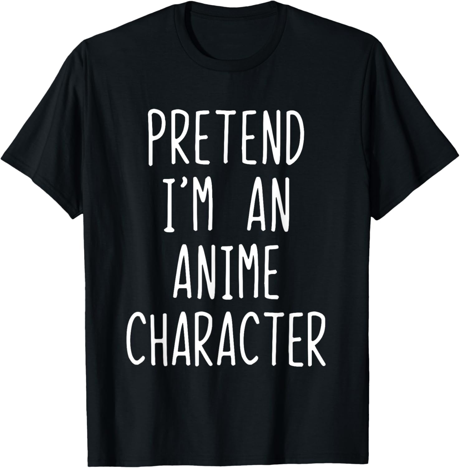 Pretend I'm An Anime Character Costume Halloween Lazy Kids