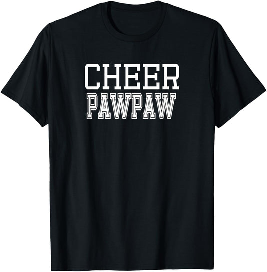 Cheer PawPaw Cheerleading PAWPAW Gift Idea T-Shirt