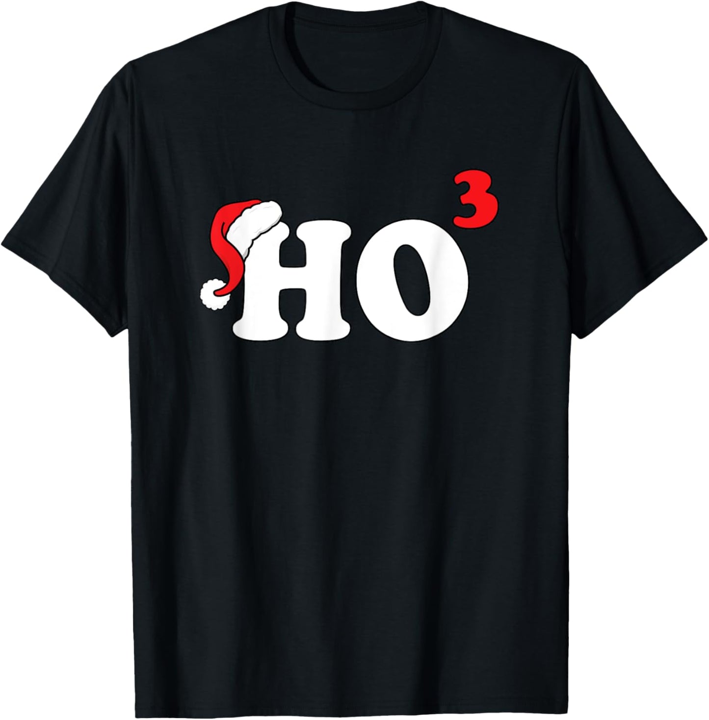 Ho Ho Ho Funny Math Christmas Shirt Boys Girls Xmas Teacher