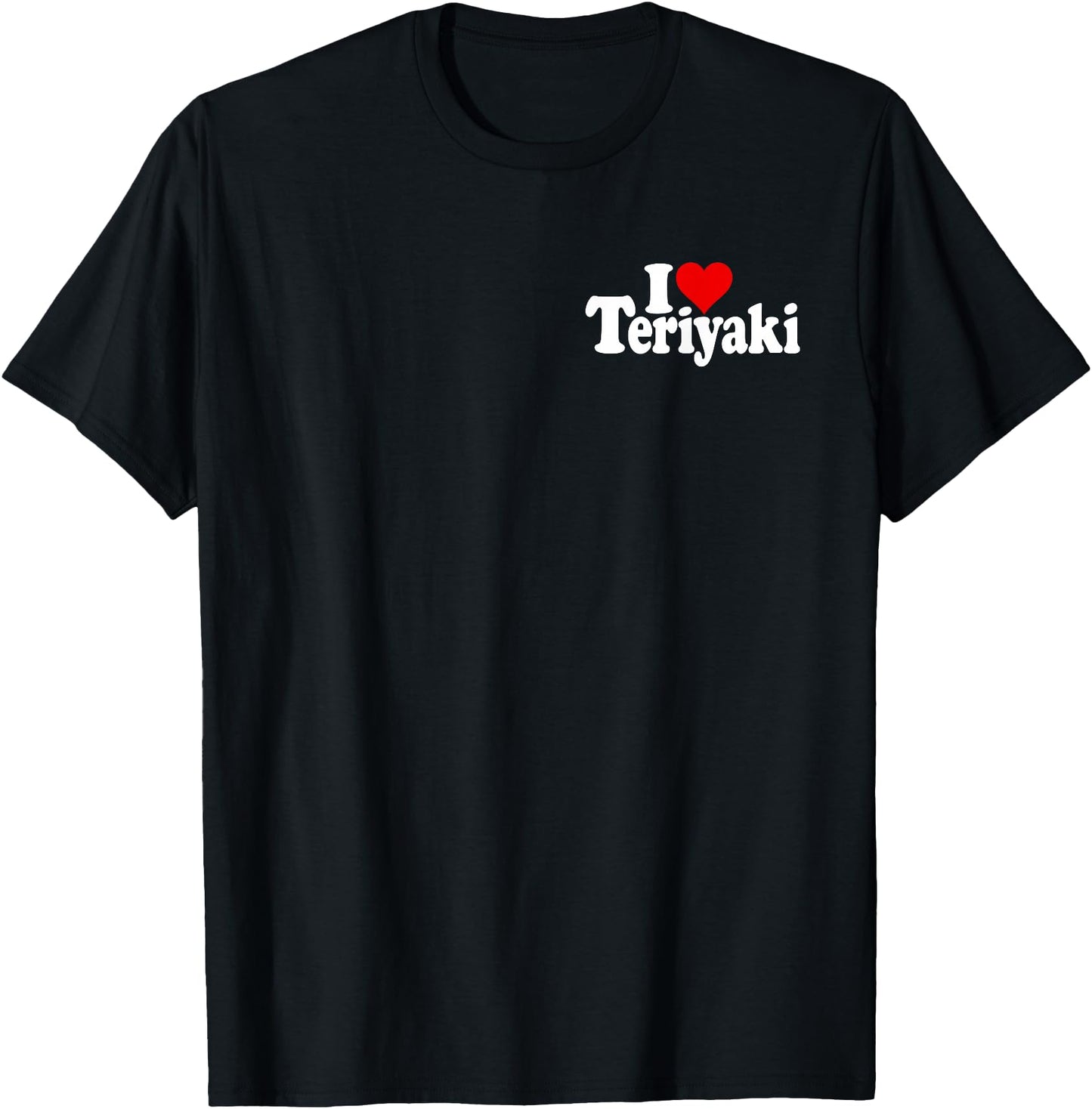I LOVE HEART TERIYAKI GLAZE SAUCE CHICKEN JAPANESE FOOD