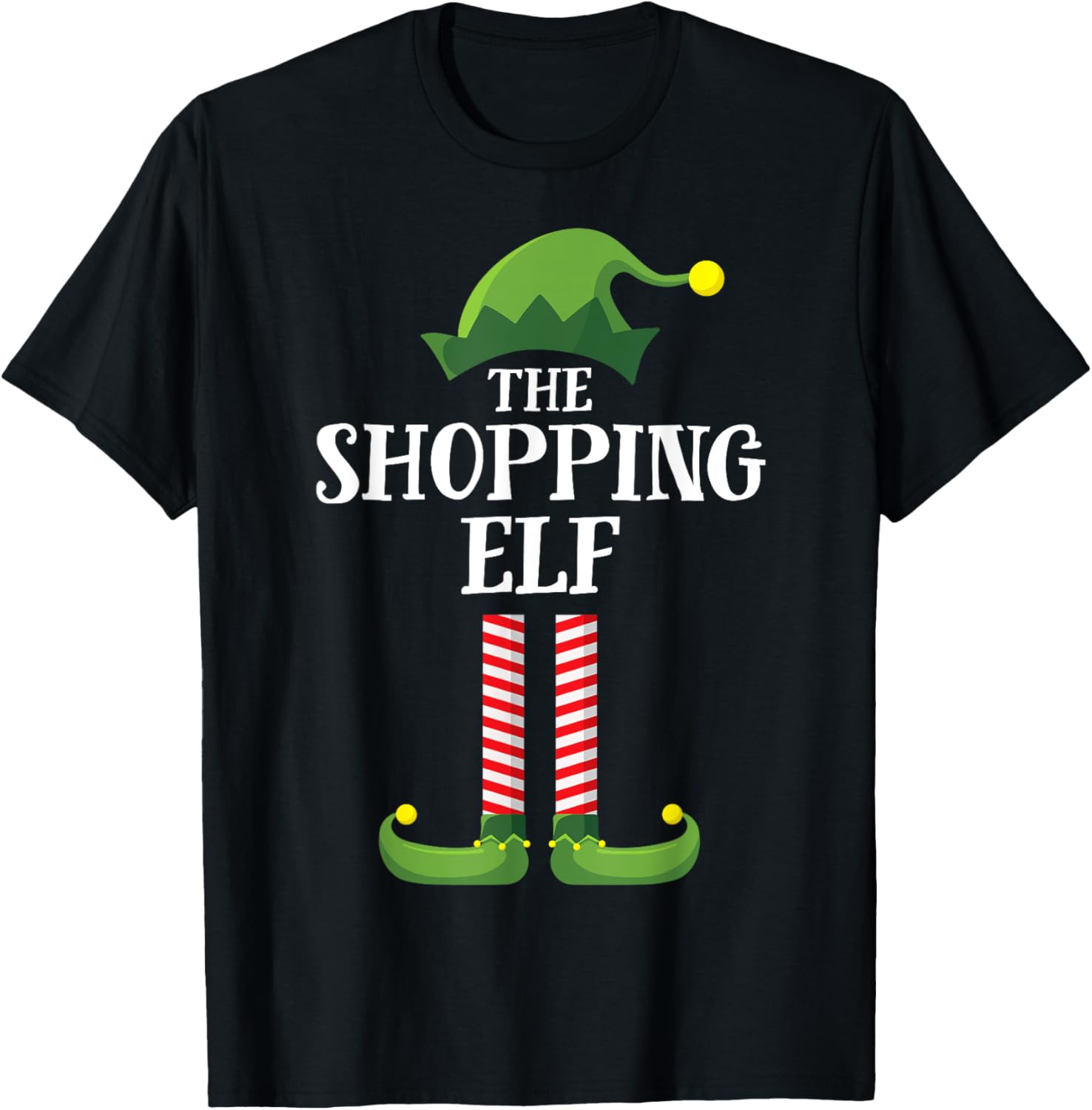Shopping Elf Matching Family Group Christmas Party Pyjamas
