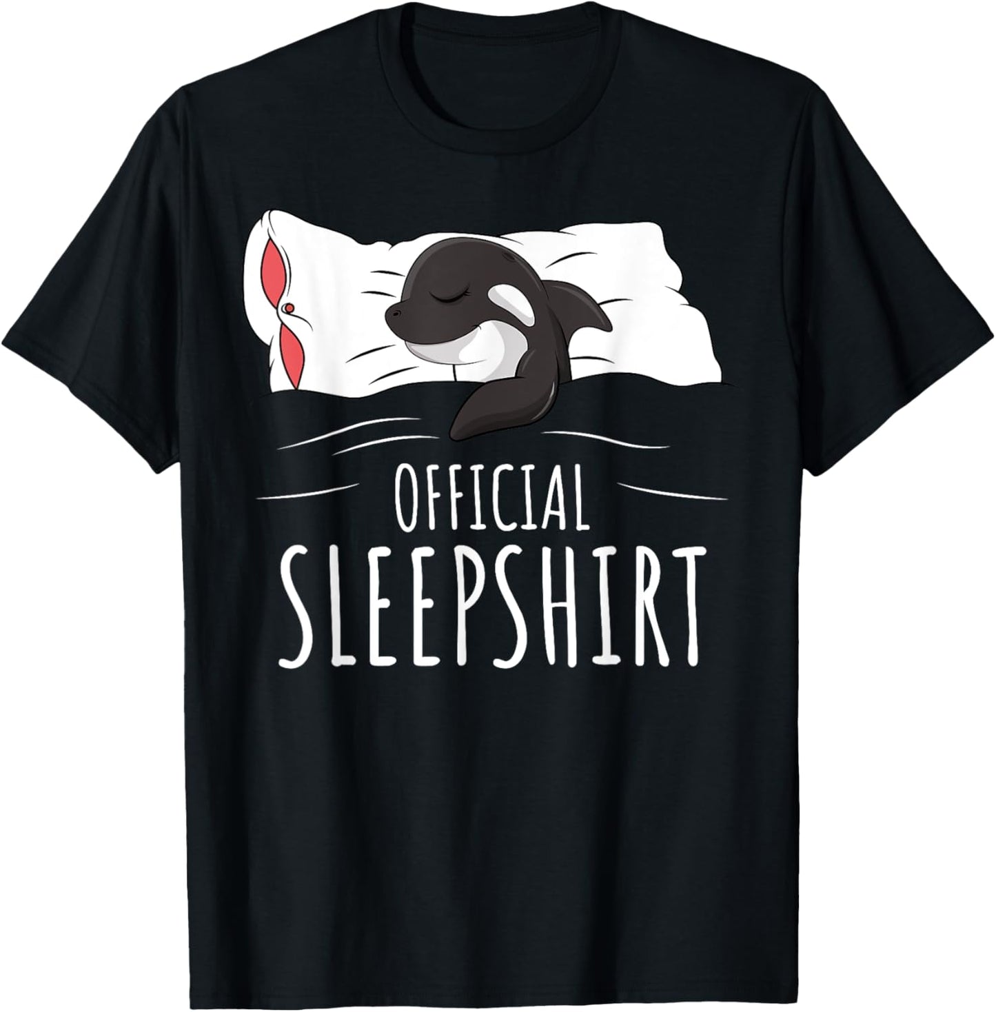 Orca Killer Whale Lover Official Sleepshirt T-Shirt
