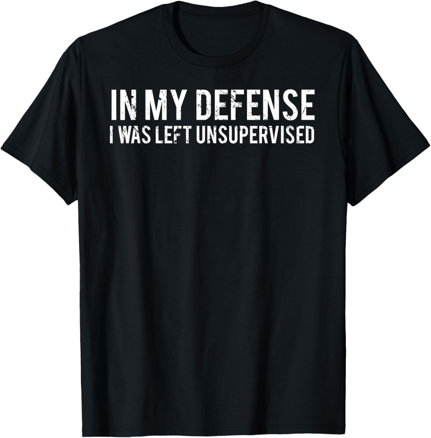 In my defense I was left unsupervised Cool Funny