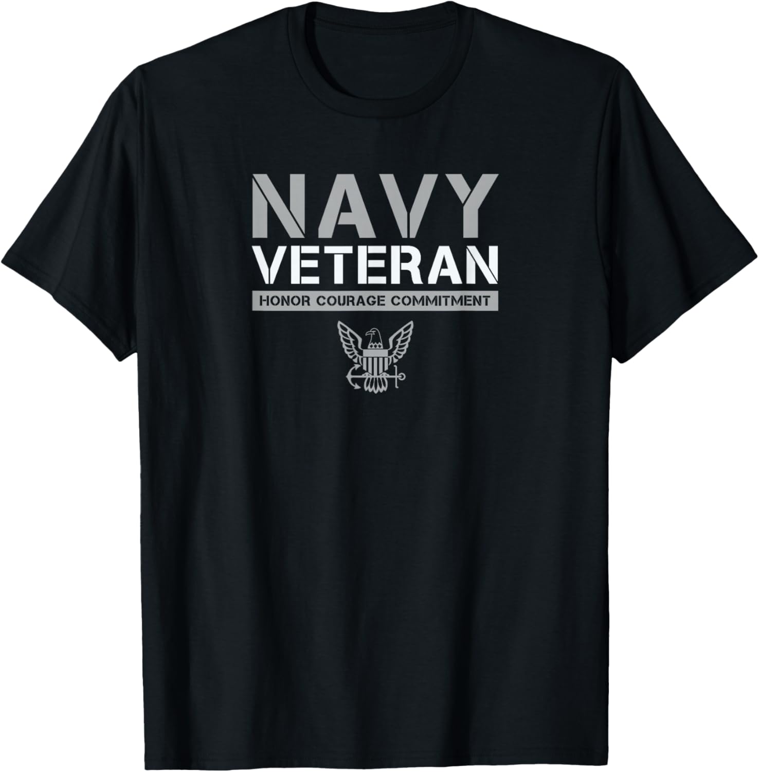 US NAVY - VETERAN HONOR COURAGE COMMITMENT