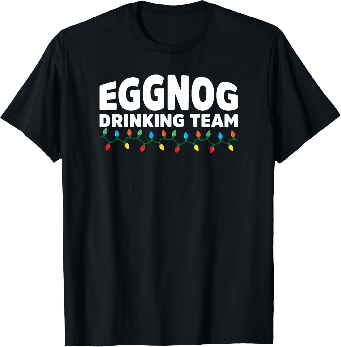 Eggnog Drinking Team Funny Beverage Nog Xmas Holiday Humor