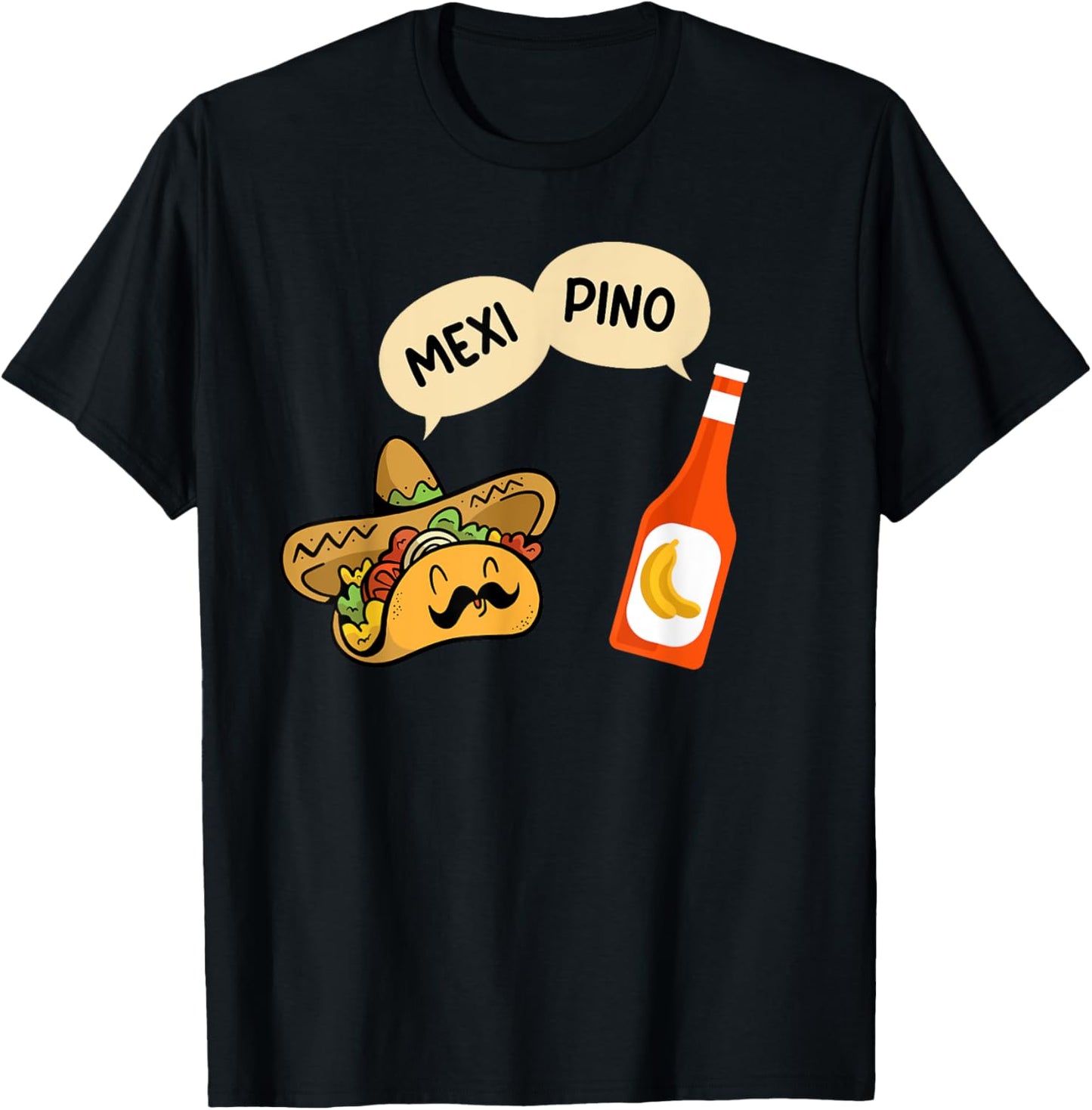 Funny MexiPino Taco Banana Ketchup Mexican Filipino Food