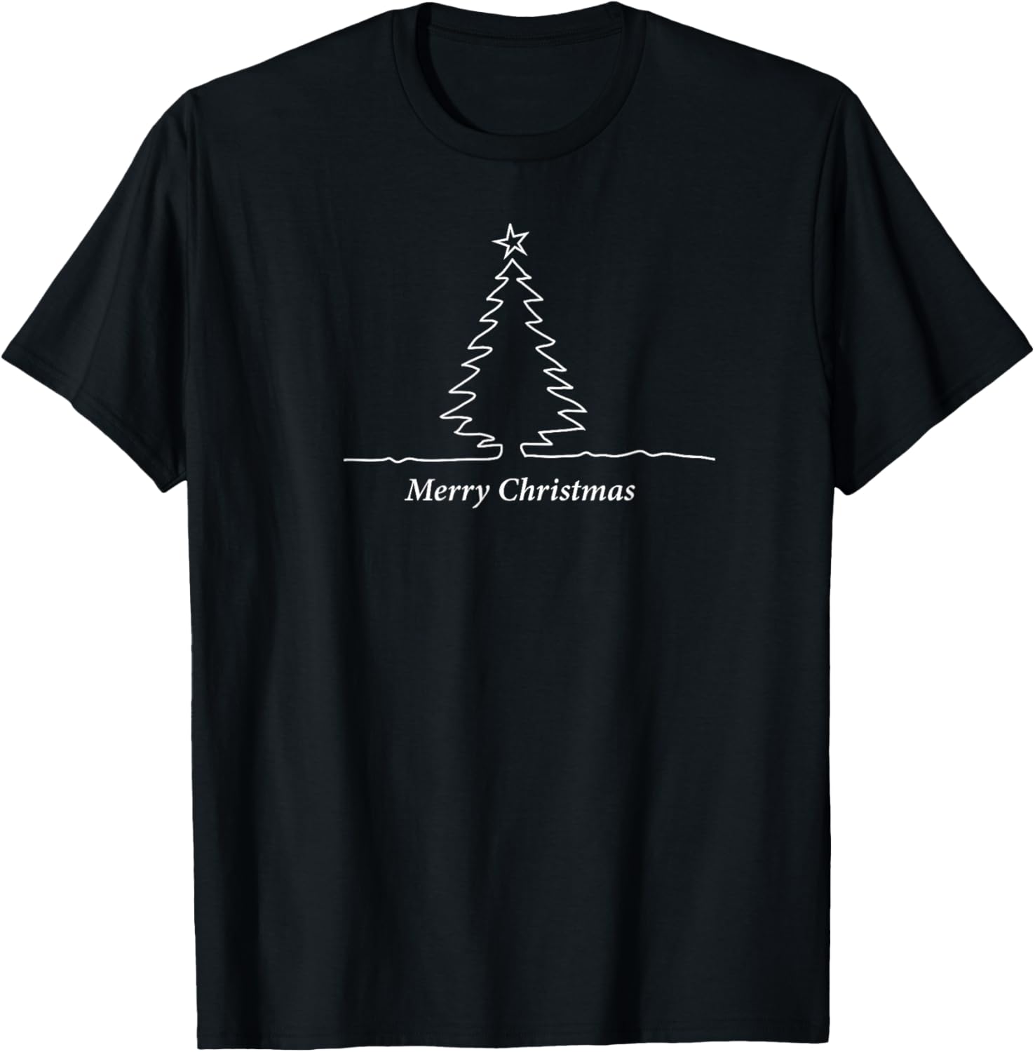 Simple Christmas Tree Men, Women, Kids, Family Matching