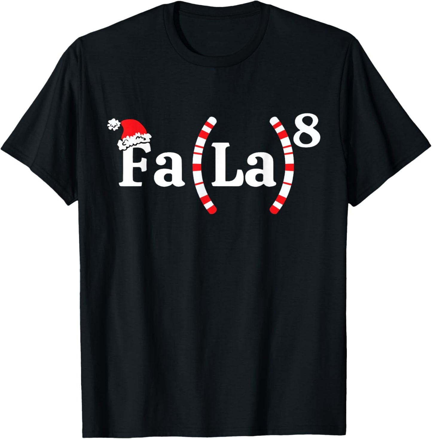 FA (LA)8 Funny Christmas Santa Fa La Math Teacher Student