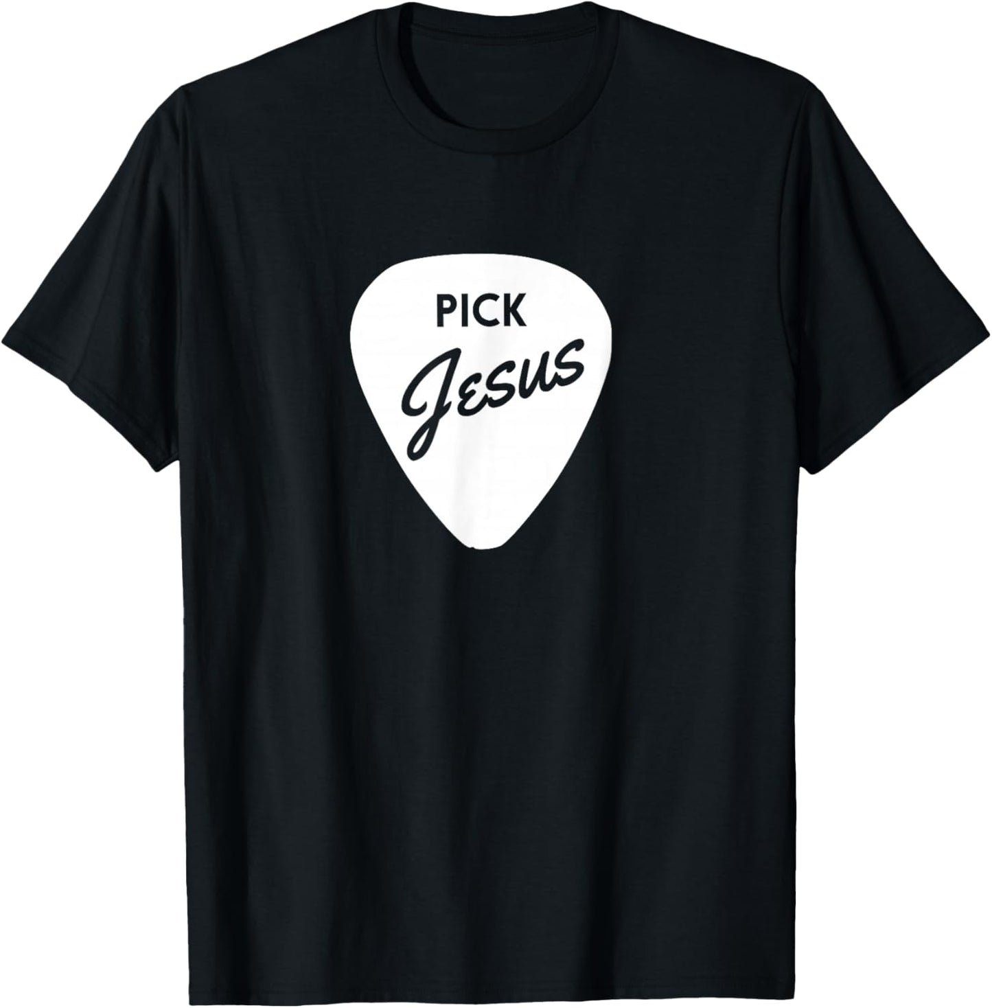 ChristianiTees: Guitar Pick Jesus T-Shirt