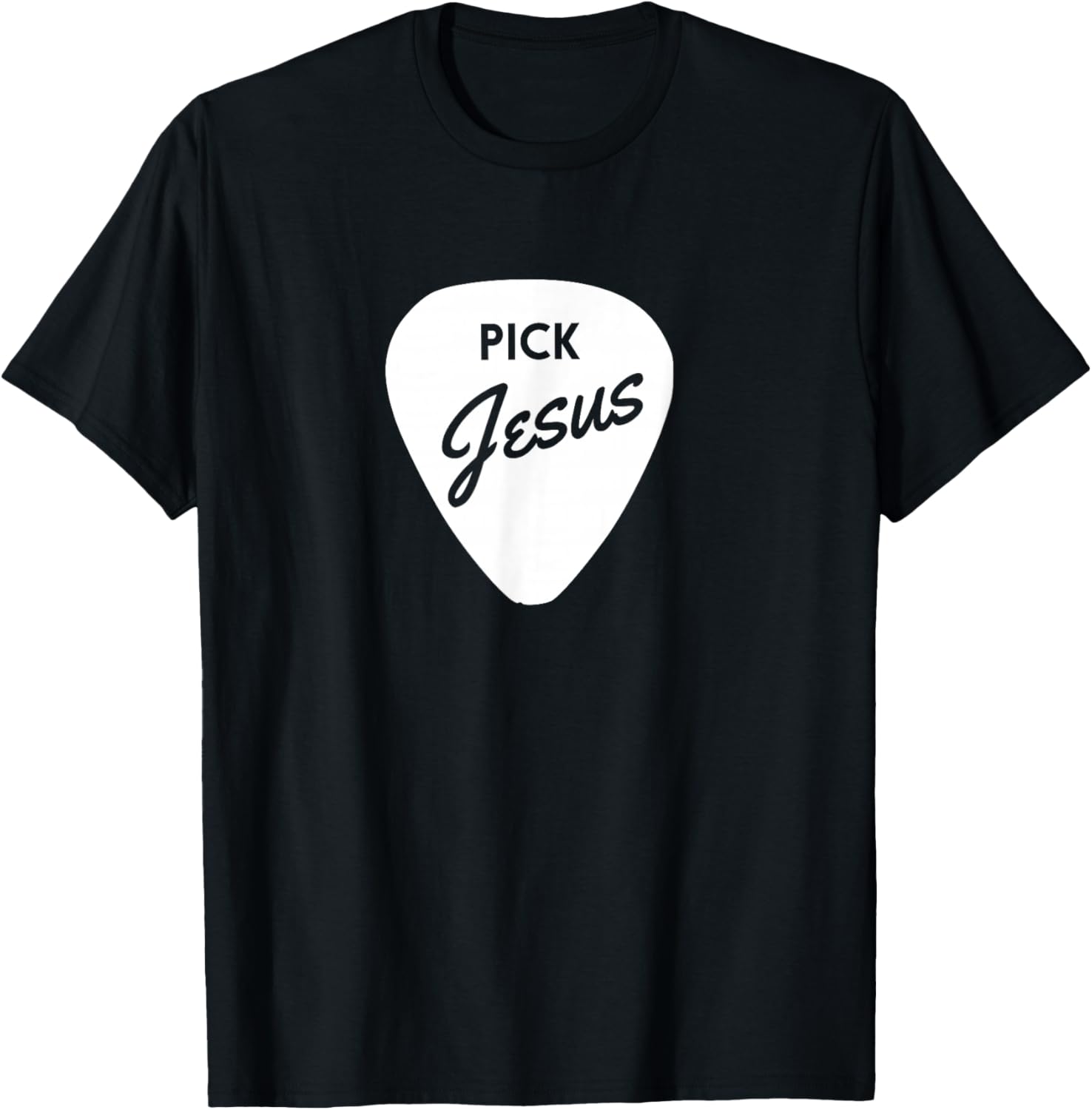 ChristianiTees: Guitar Pick Jesus T-Shirt