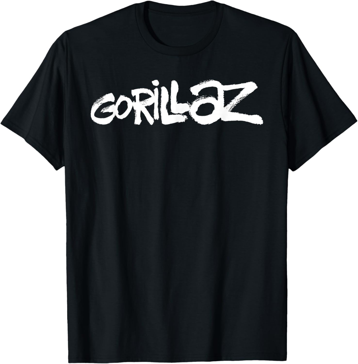 Gorillaz White Paint Brush Logo